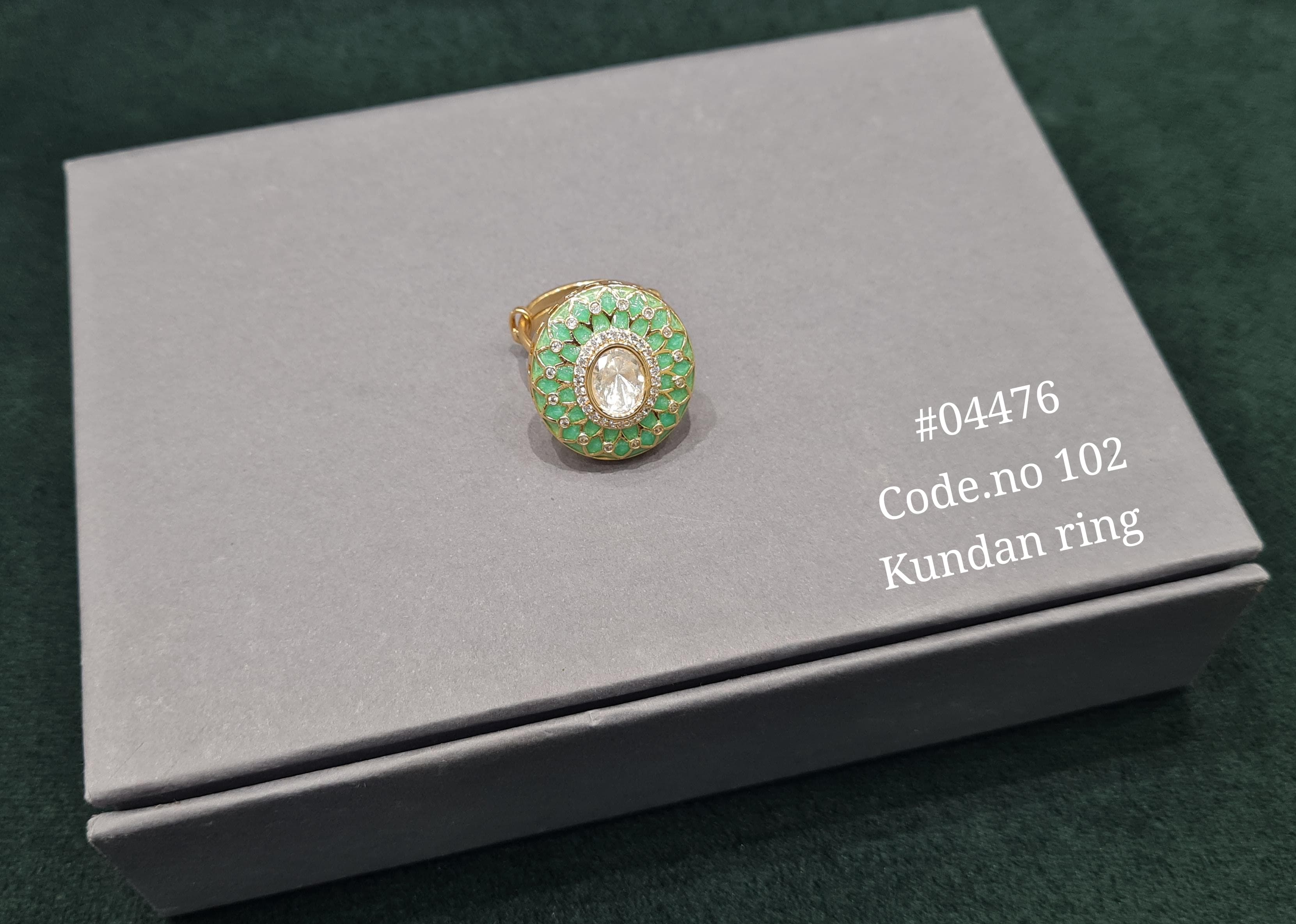 Kundan Fingerring 04476 - 3