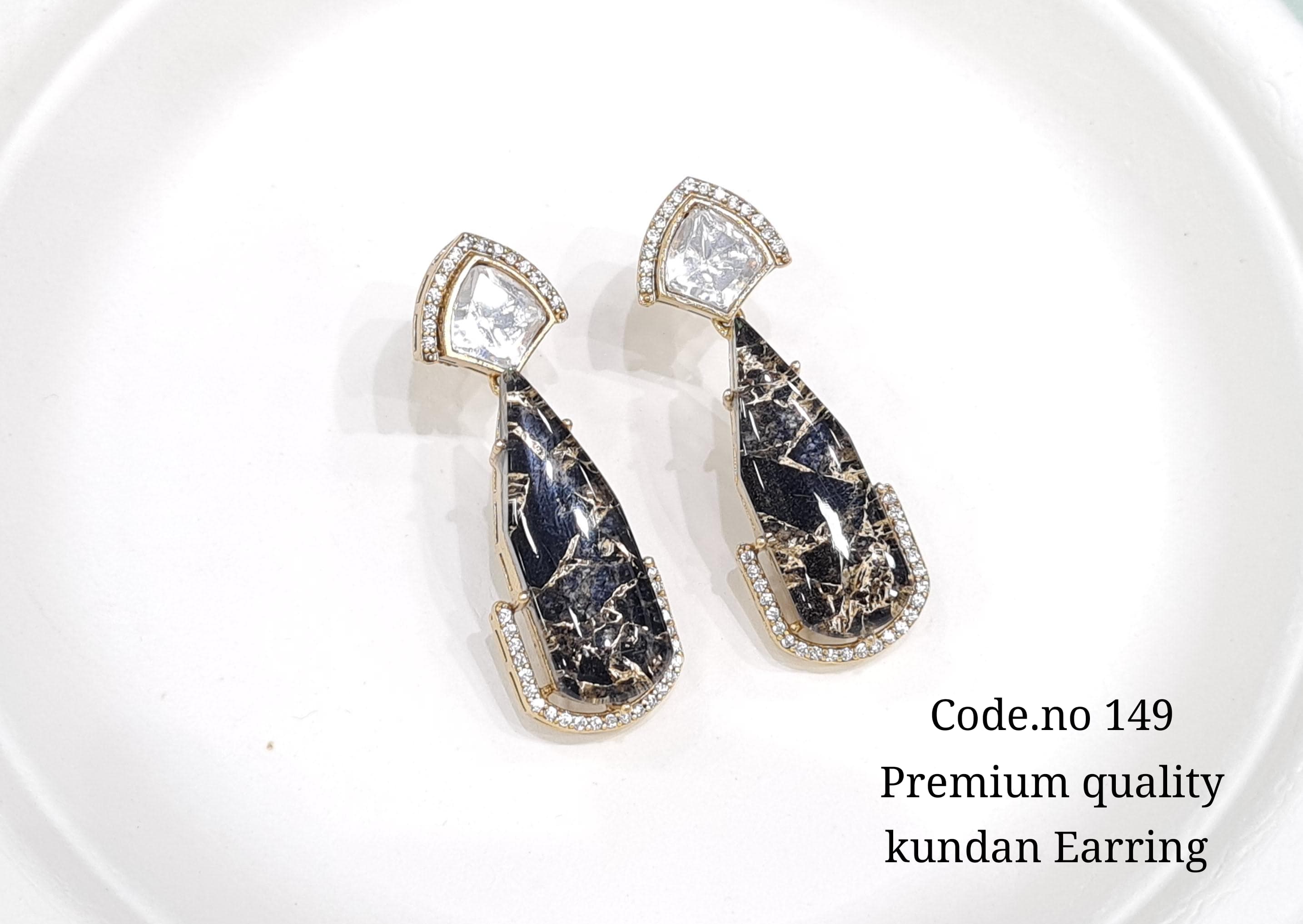 Kundan Earring 00110 - 6