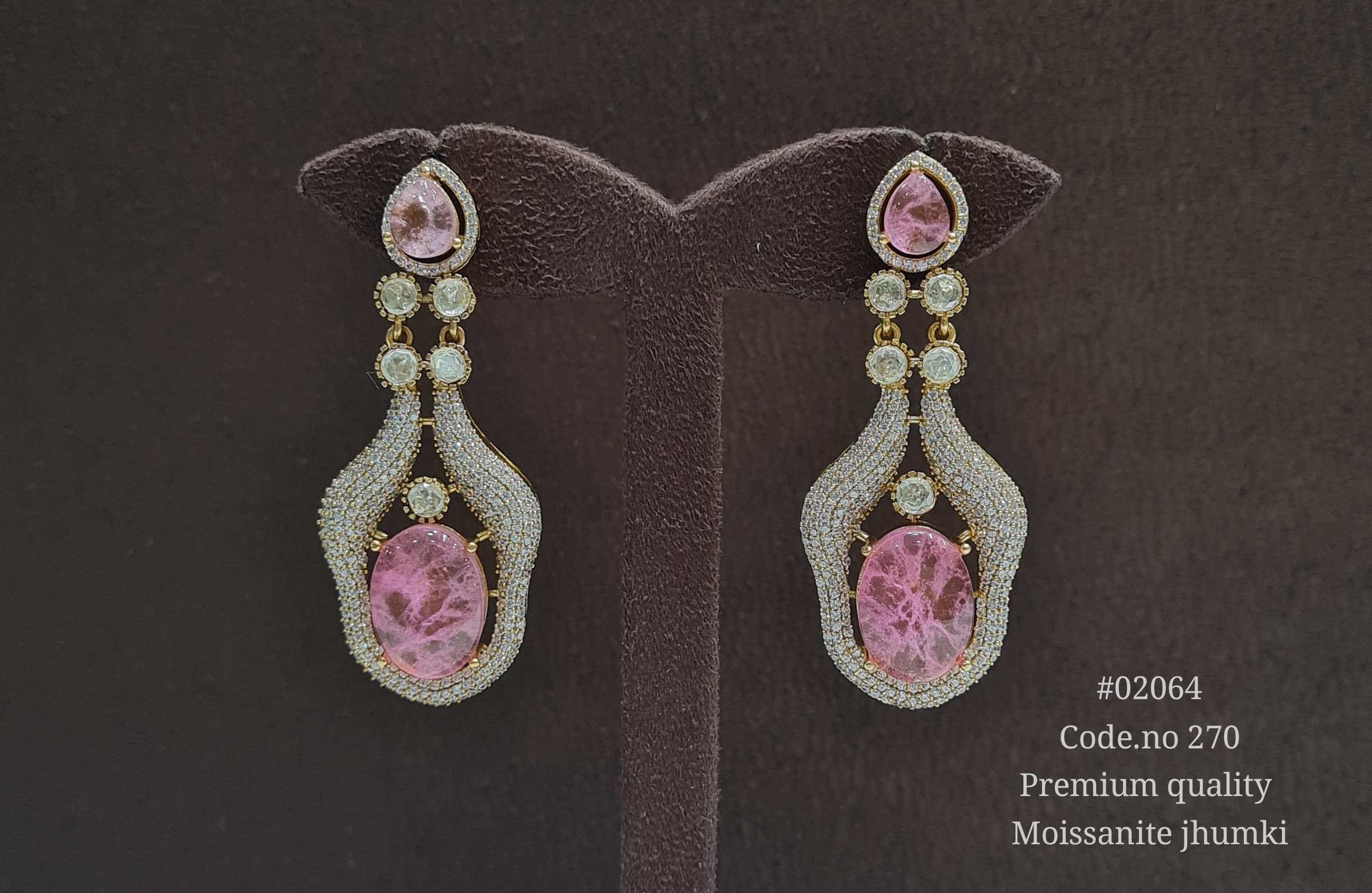Doublet Kundan Earings 02064 - 3