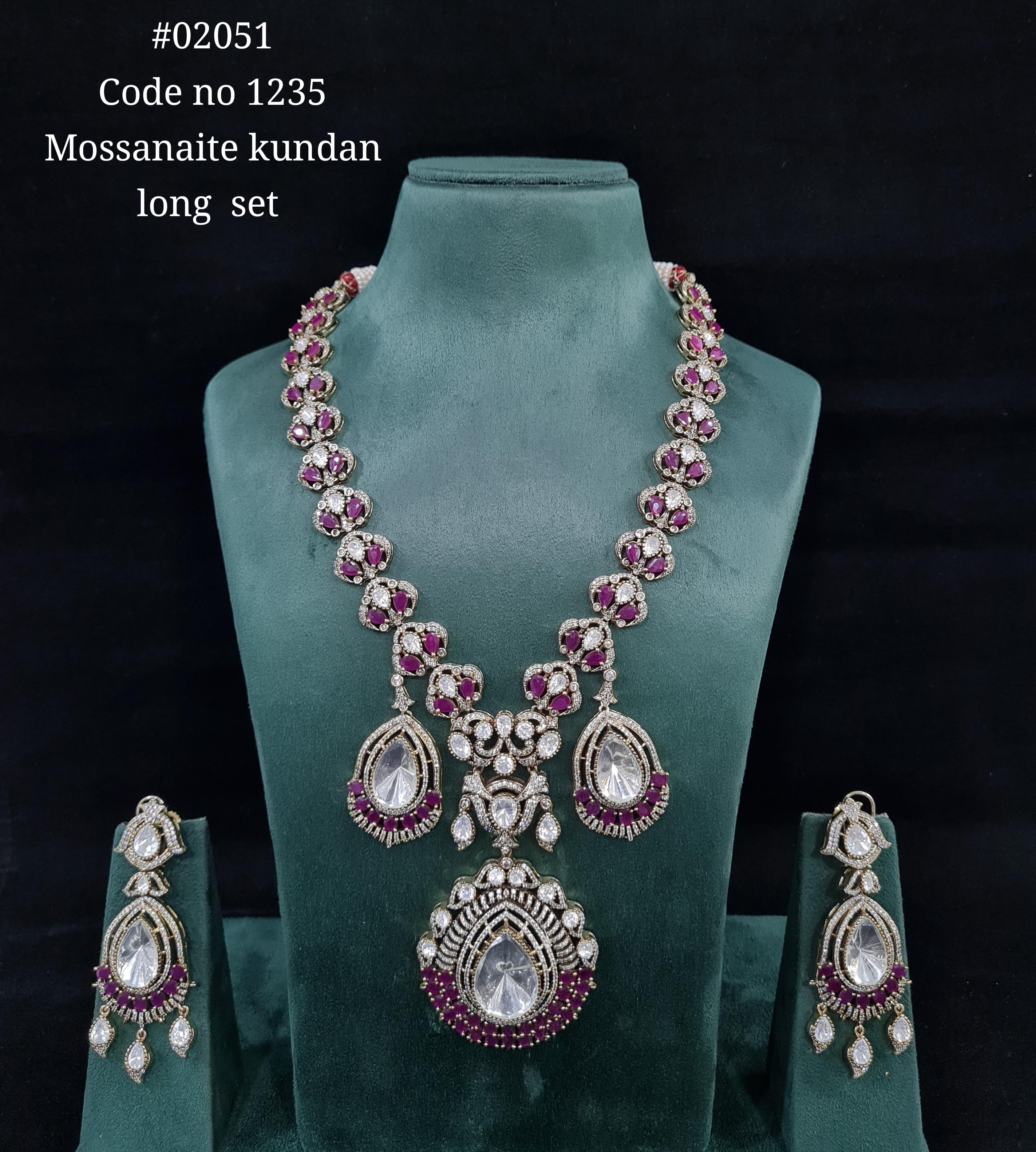 Victorian Kundan Long 02051