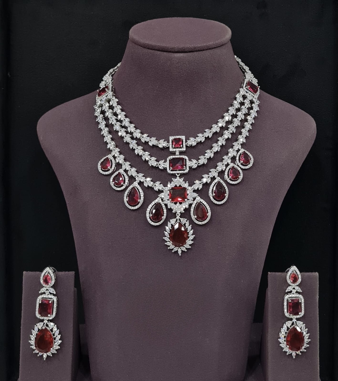 Cz Necklace 10971 - 9