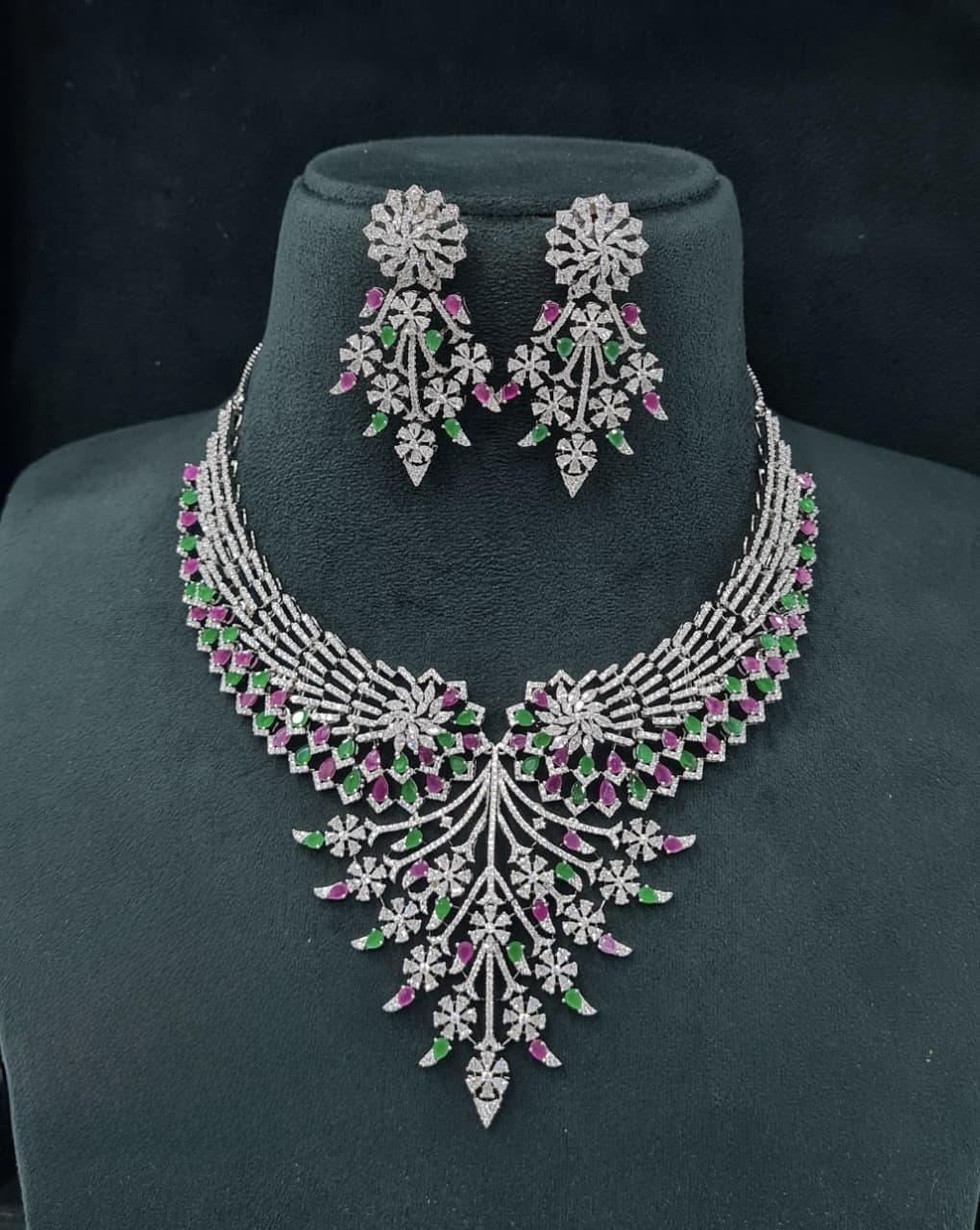 Cz Necklace 06452 - 9