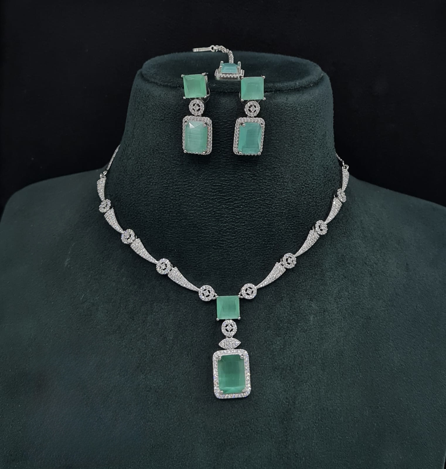 Cz Necklace 10260 - 12