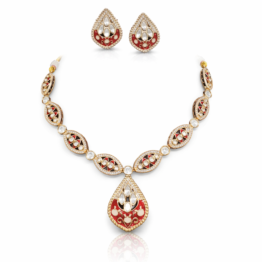 Kundan Necklace 07249