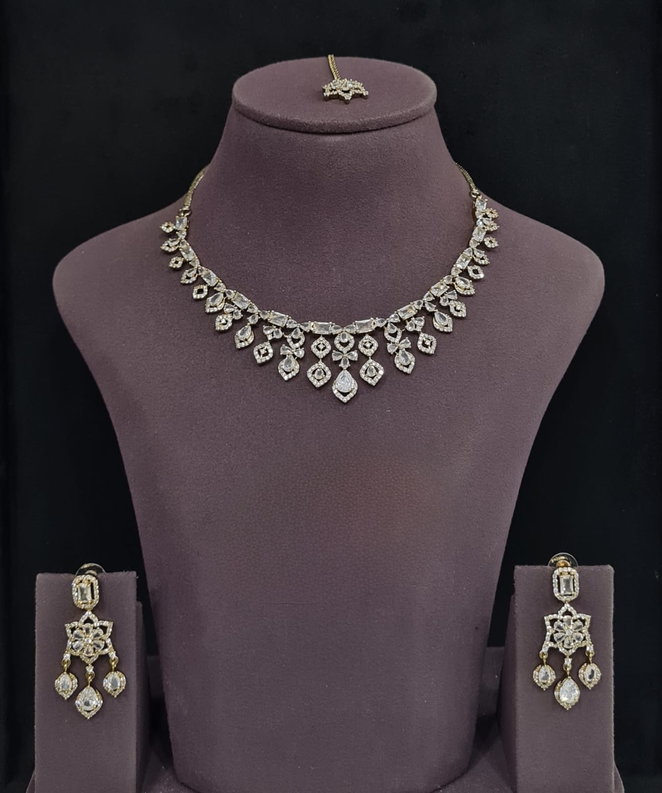 Cz Necklace 11341 - 11