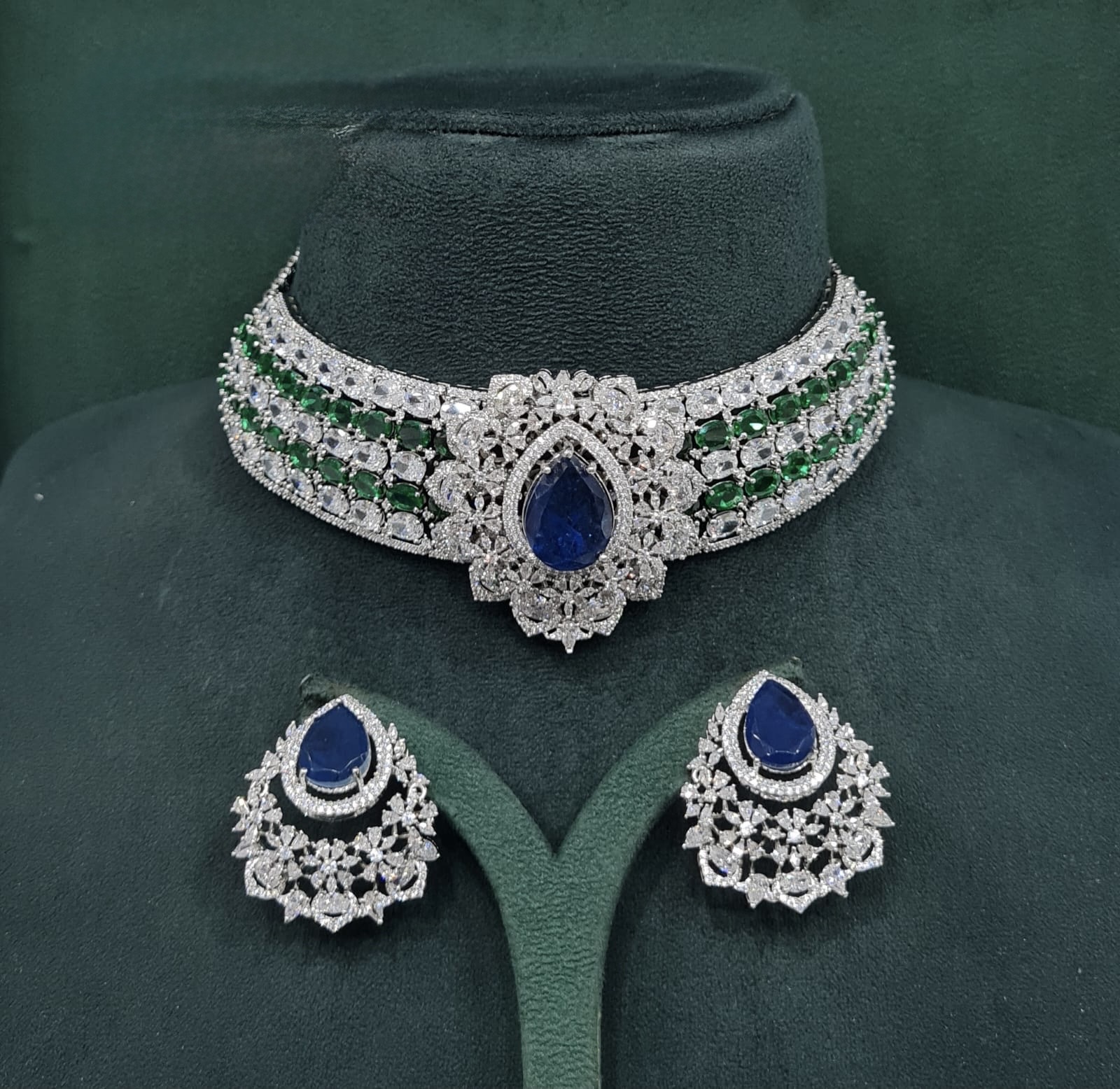 Cz Necklace 10358 - 7