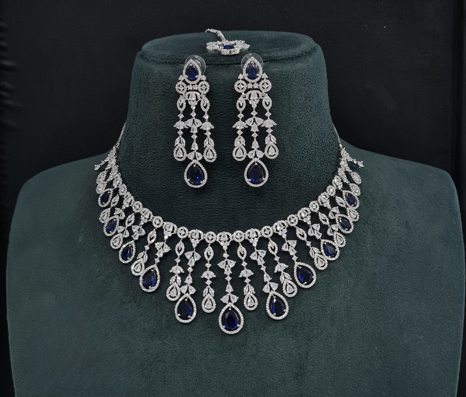 Cz Necklace 10259 - 7