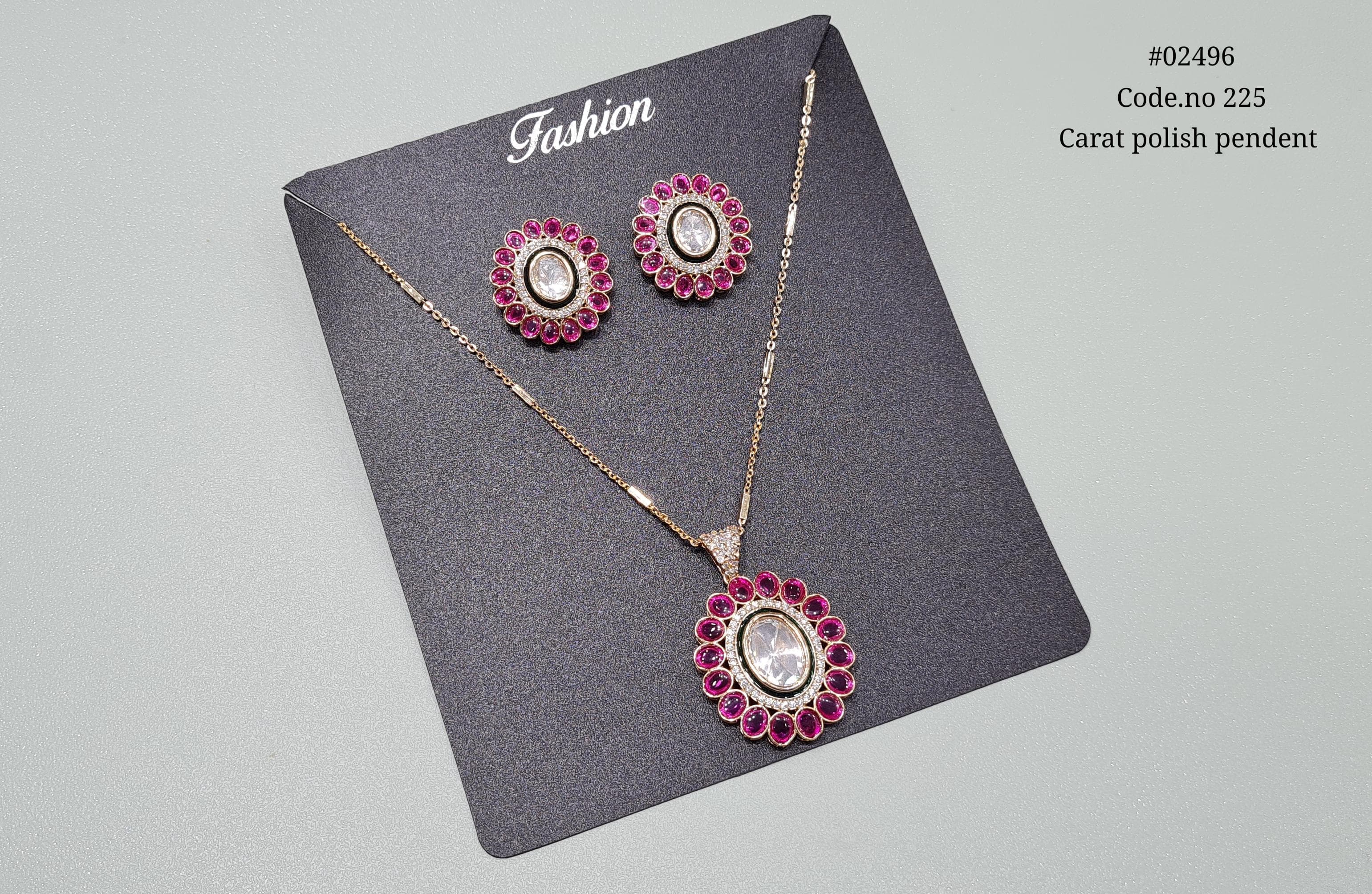 Kundan pendant 02496