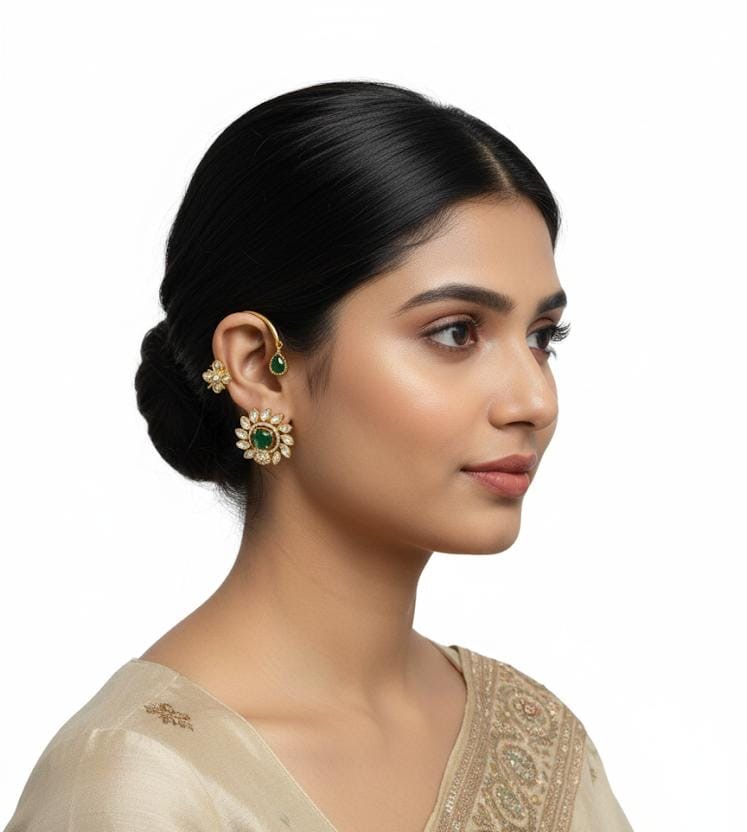 Kundan Earcuff 07567