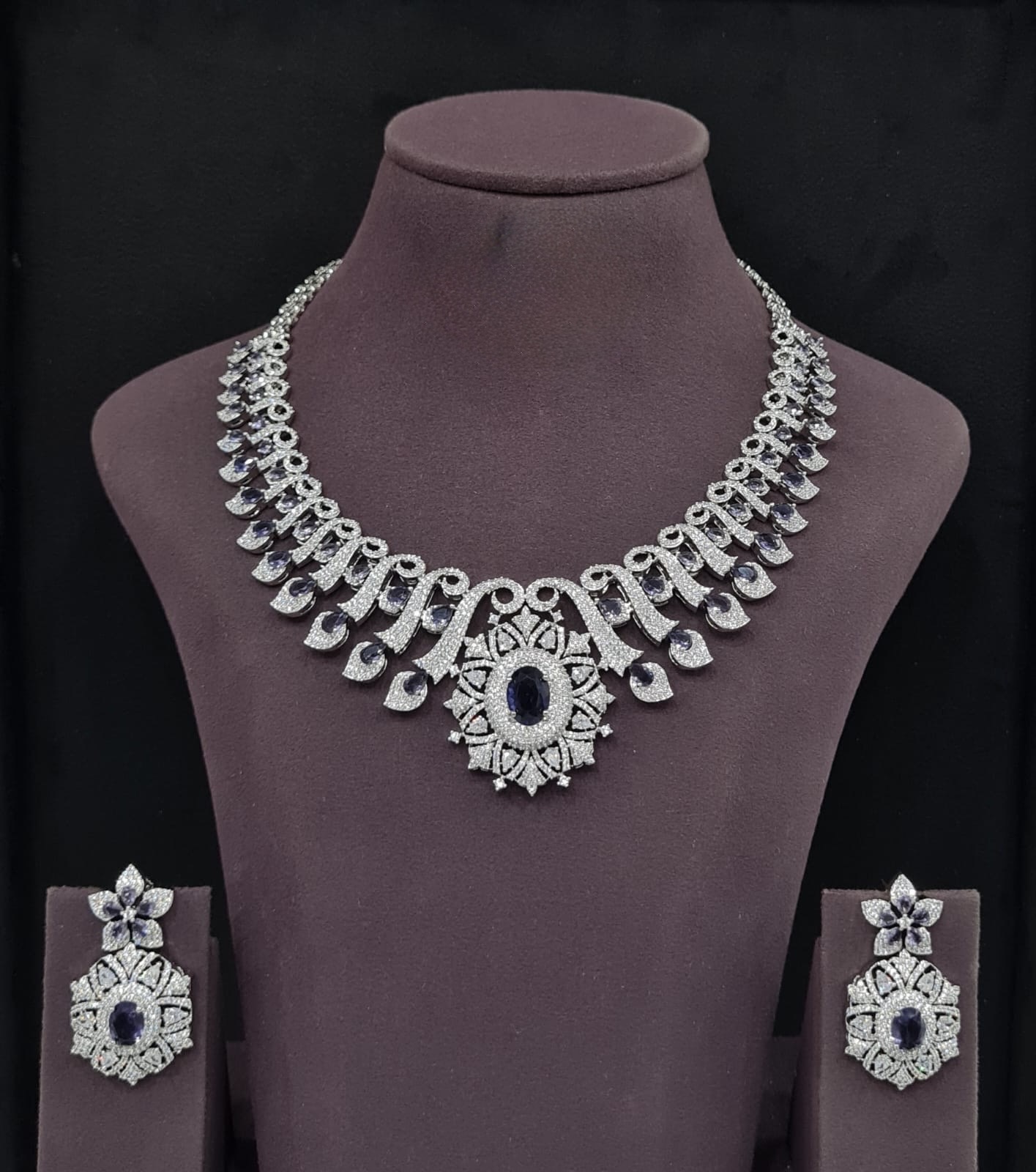 Cz Necklace 10576 - 6
