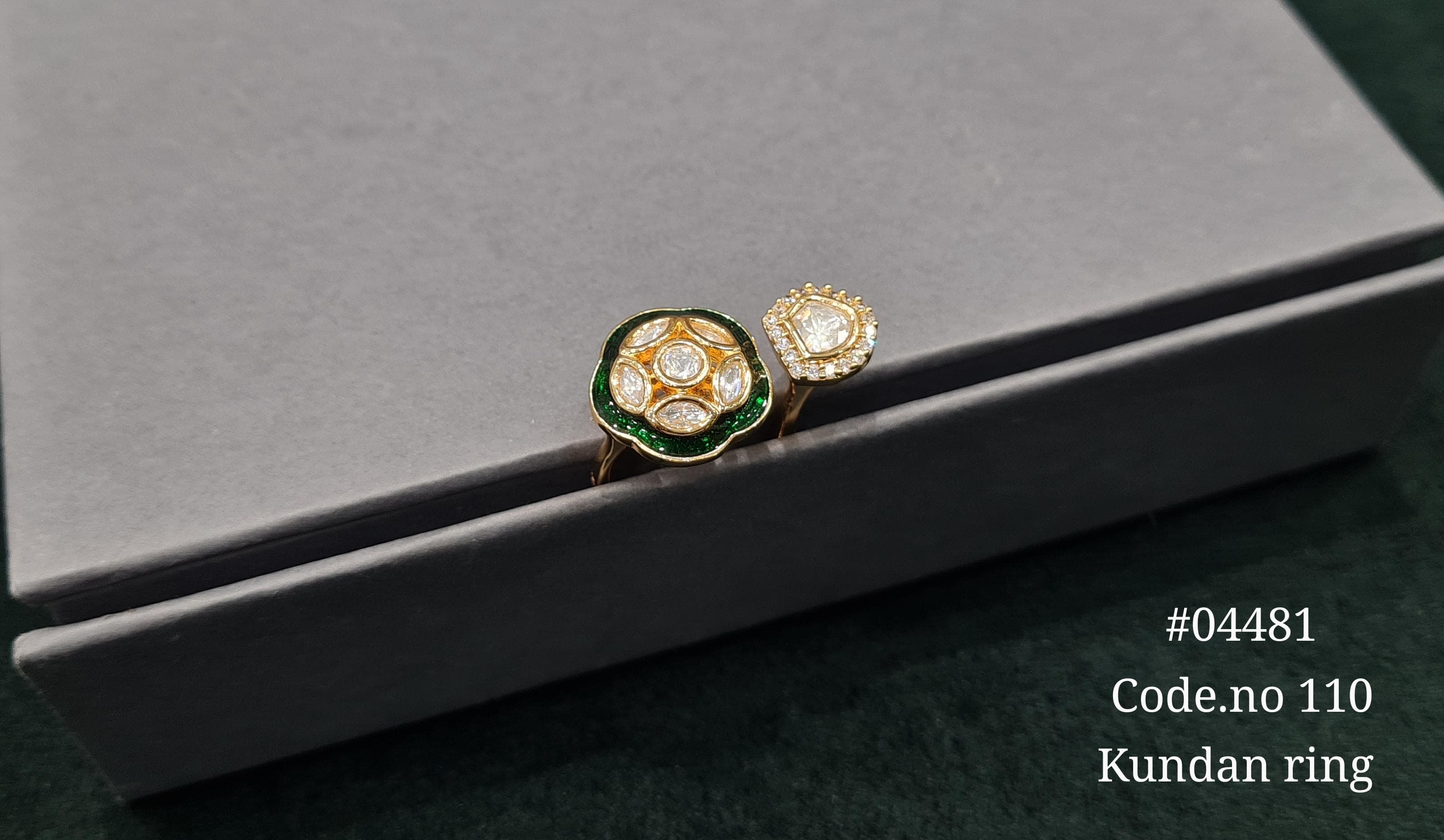 Kundan Fingerring 04481 - 7