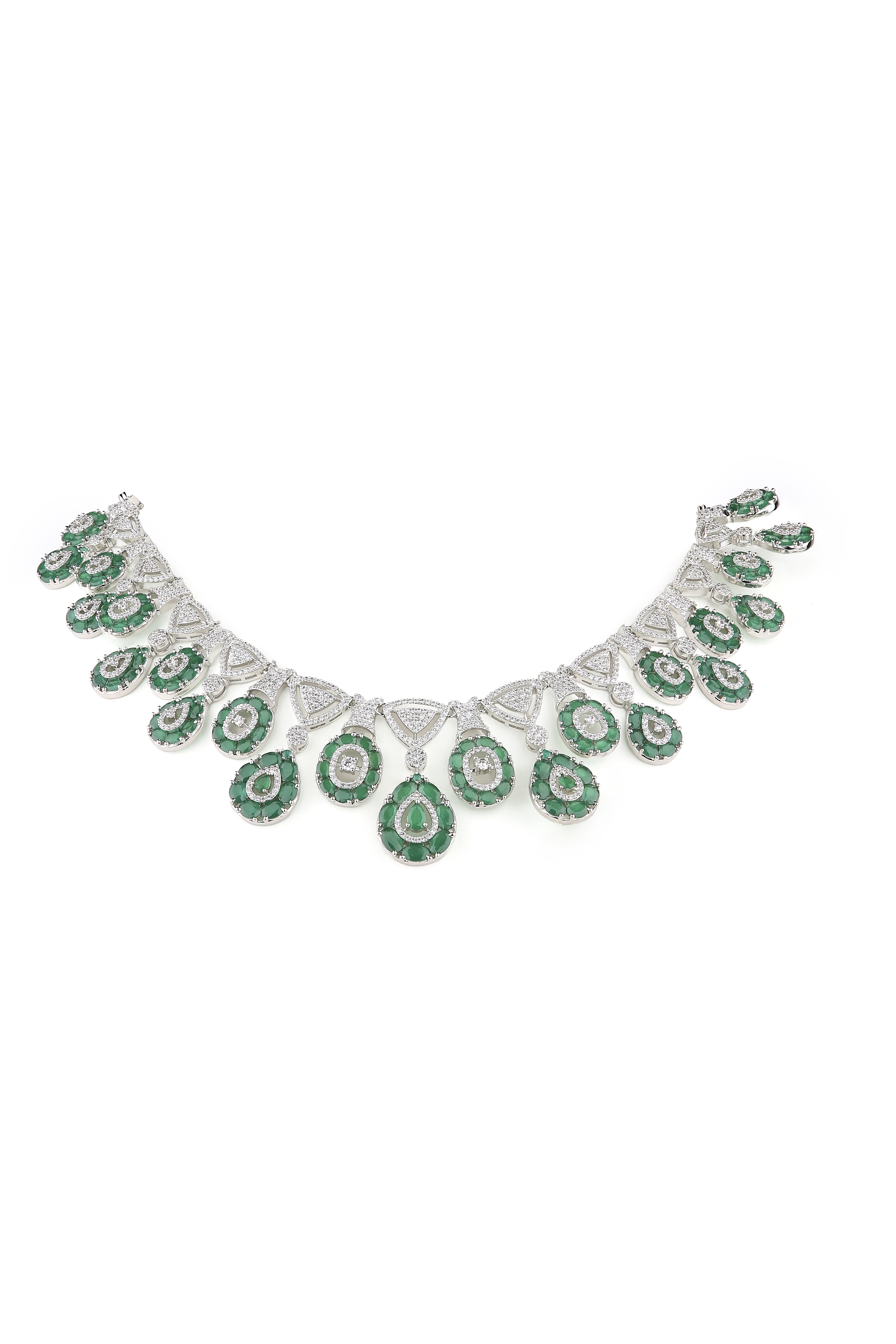 Cz Necklace 07586 - 10
