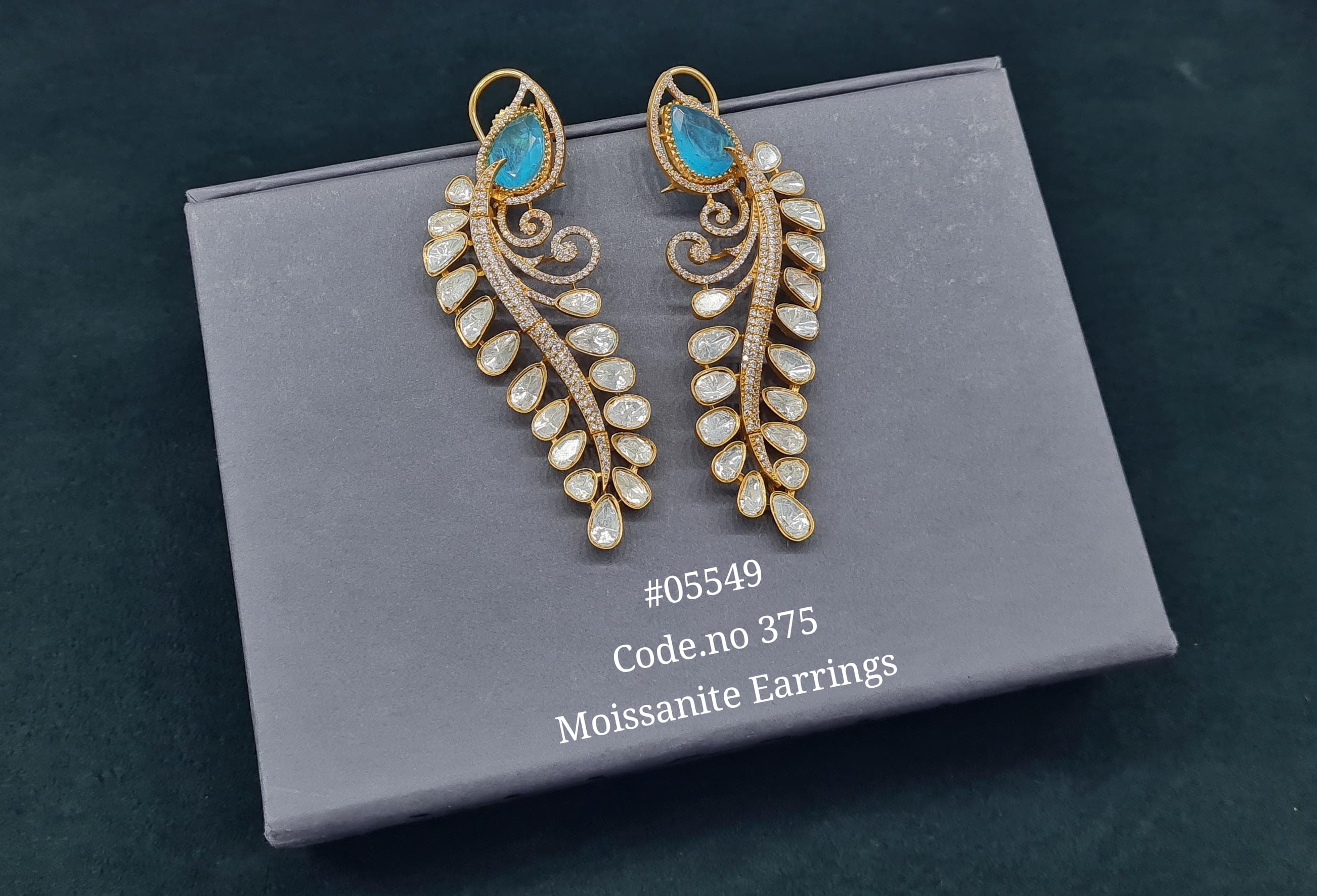 Moissanite Earrings 05549 - 8