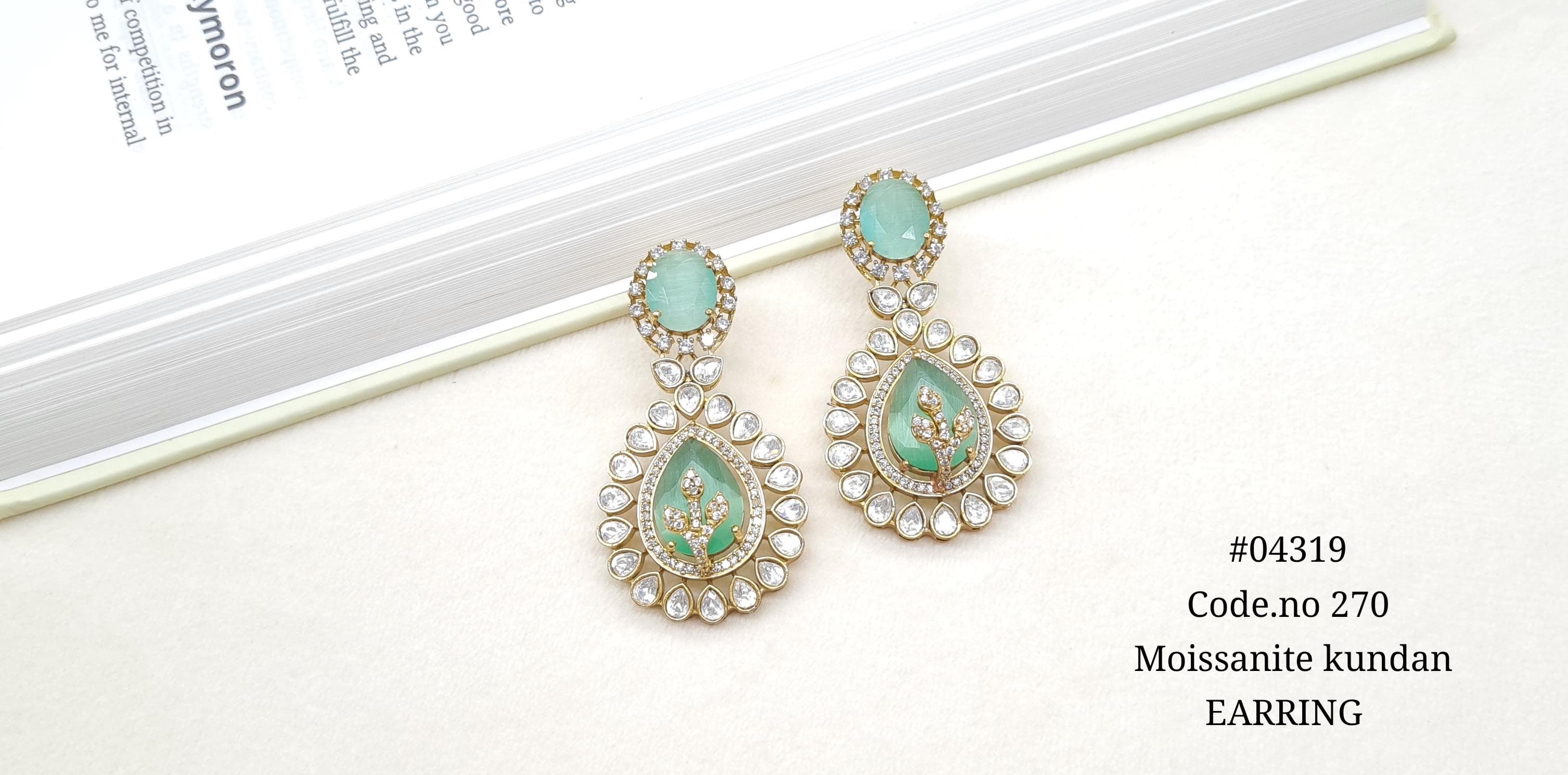 Kundan Earring 04319