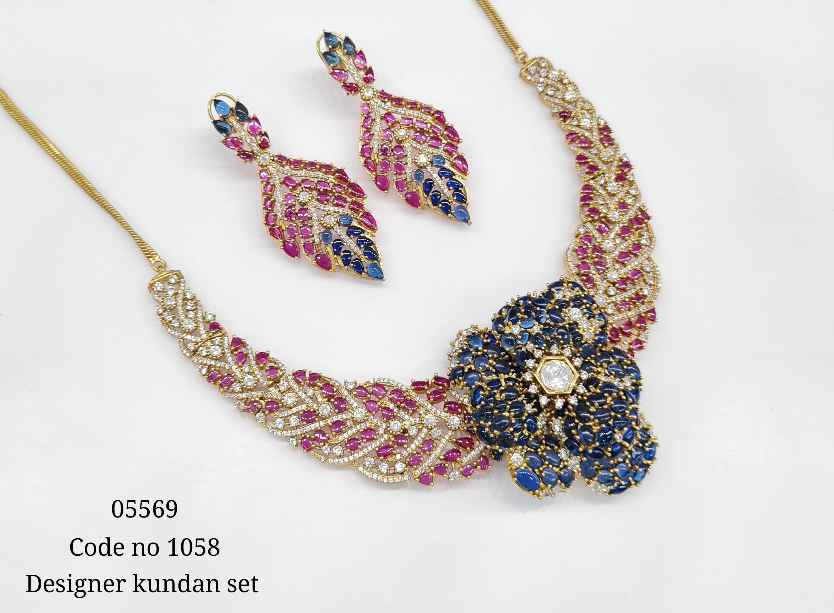 Kundan Necklace 05569 - 5