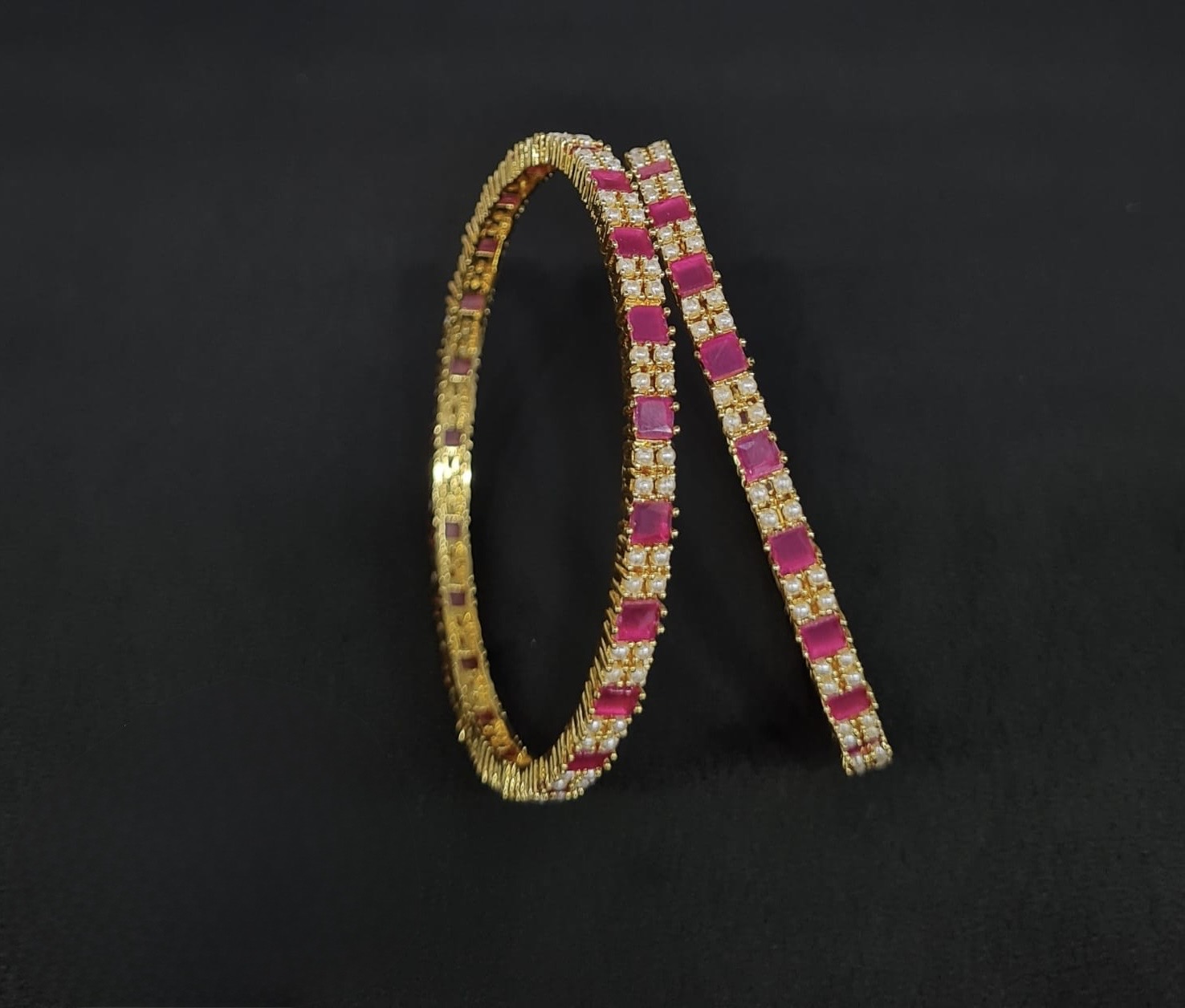 Cz Bangles 09653 - 5