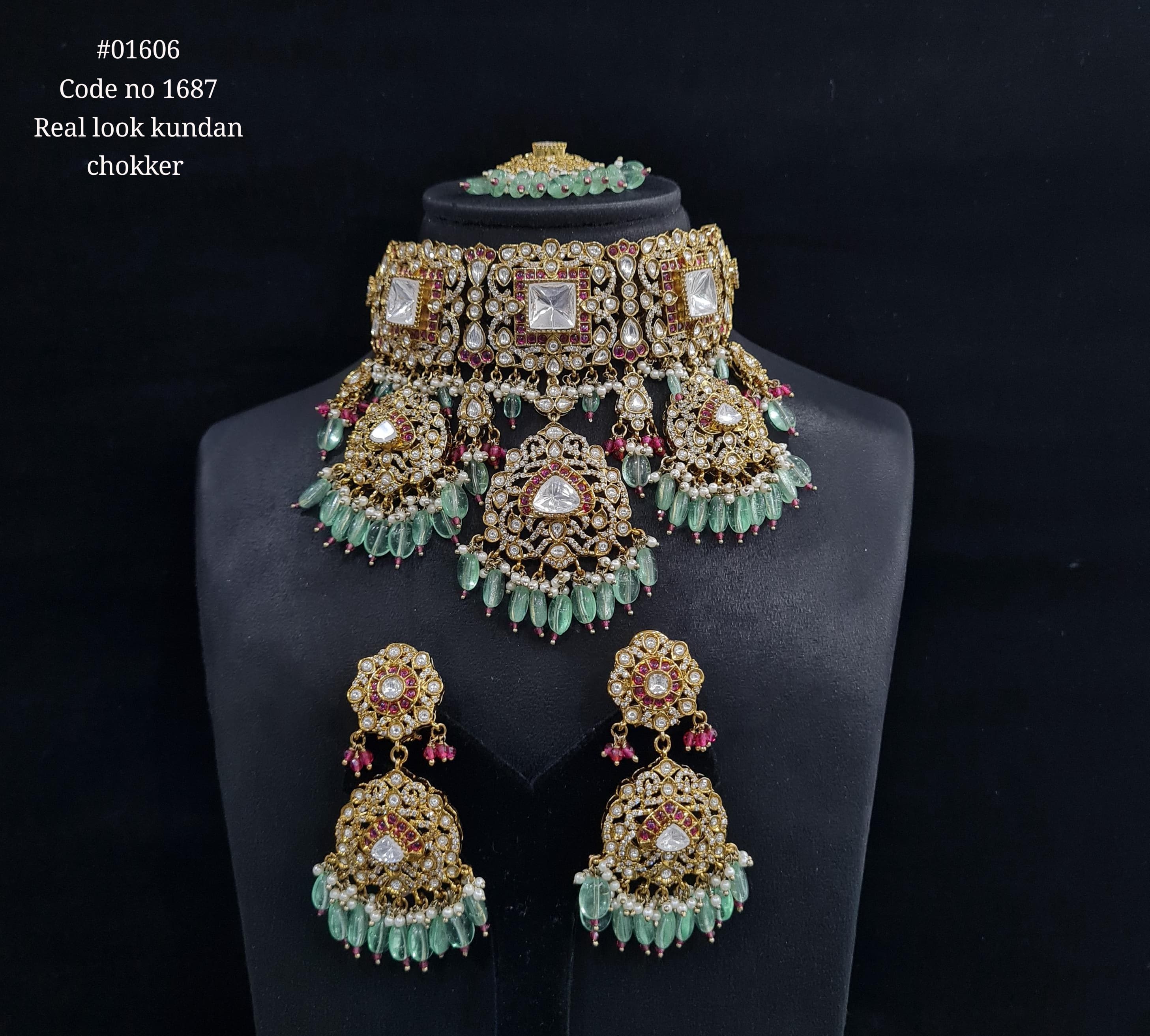 Kundan choker 01606