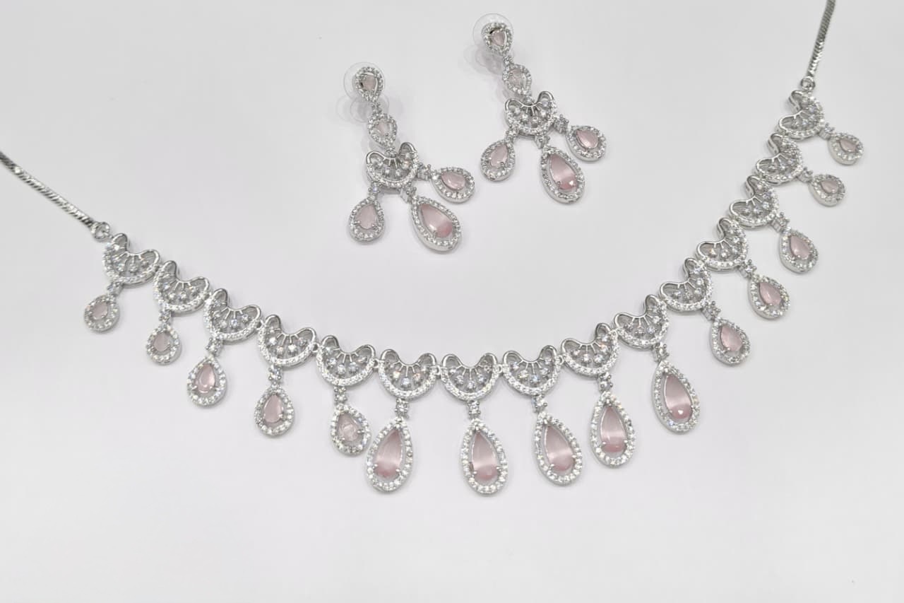 Cz Necklace 11114 - 2