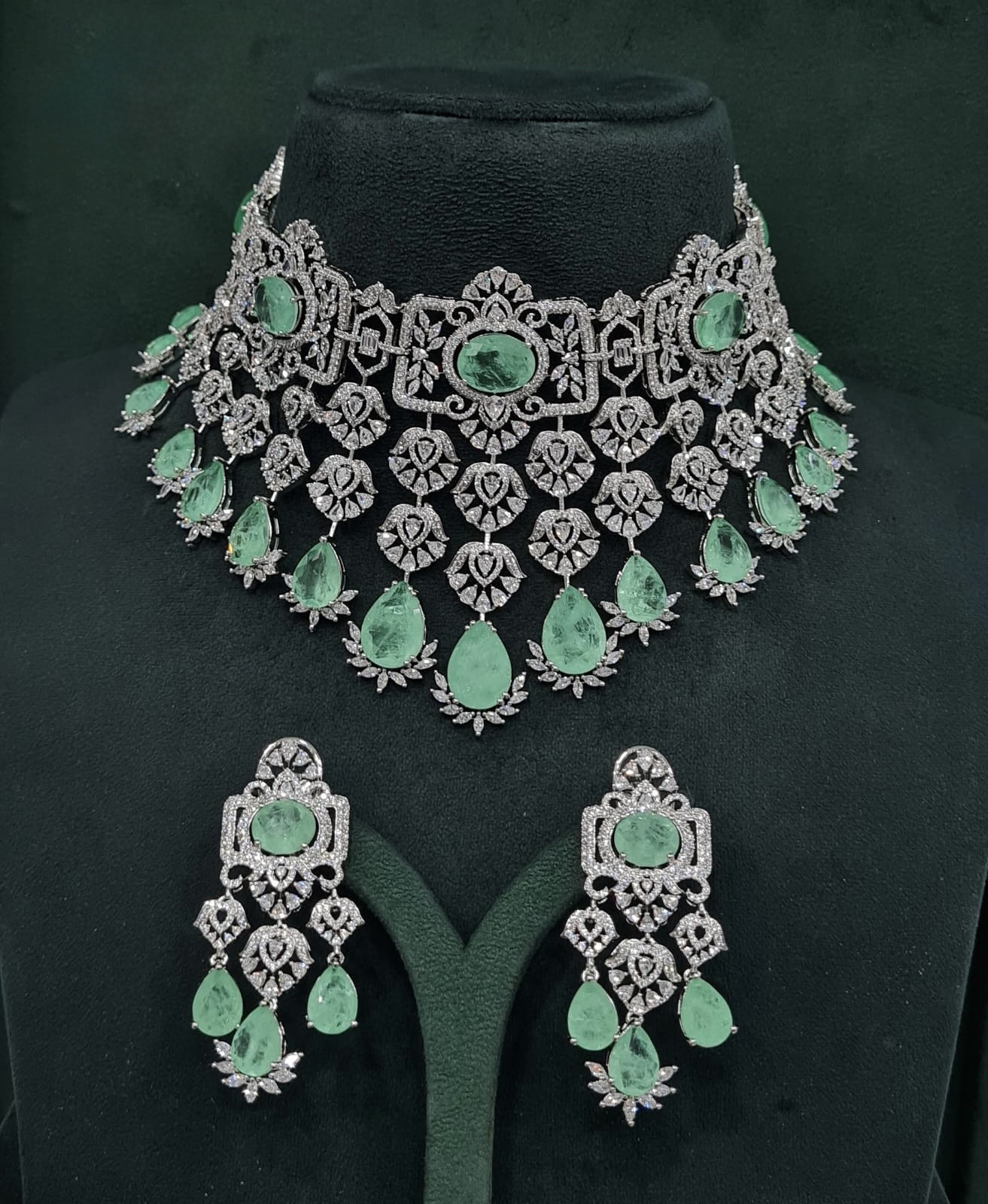Cz Bride Set 10378 - 5