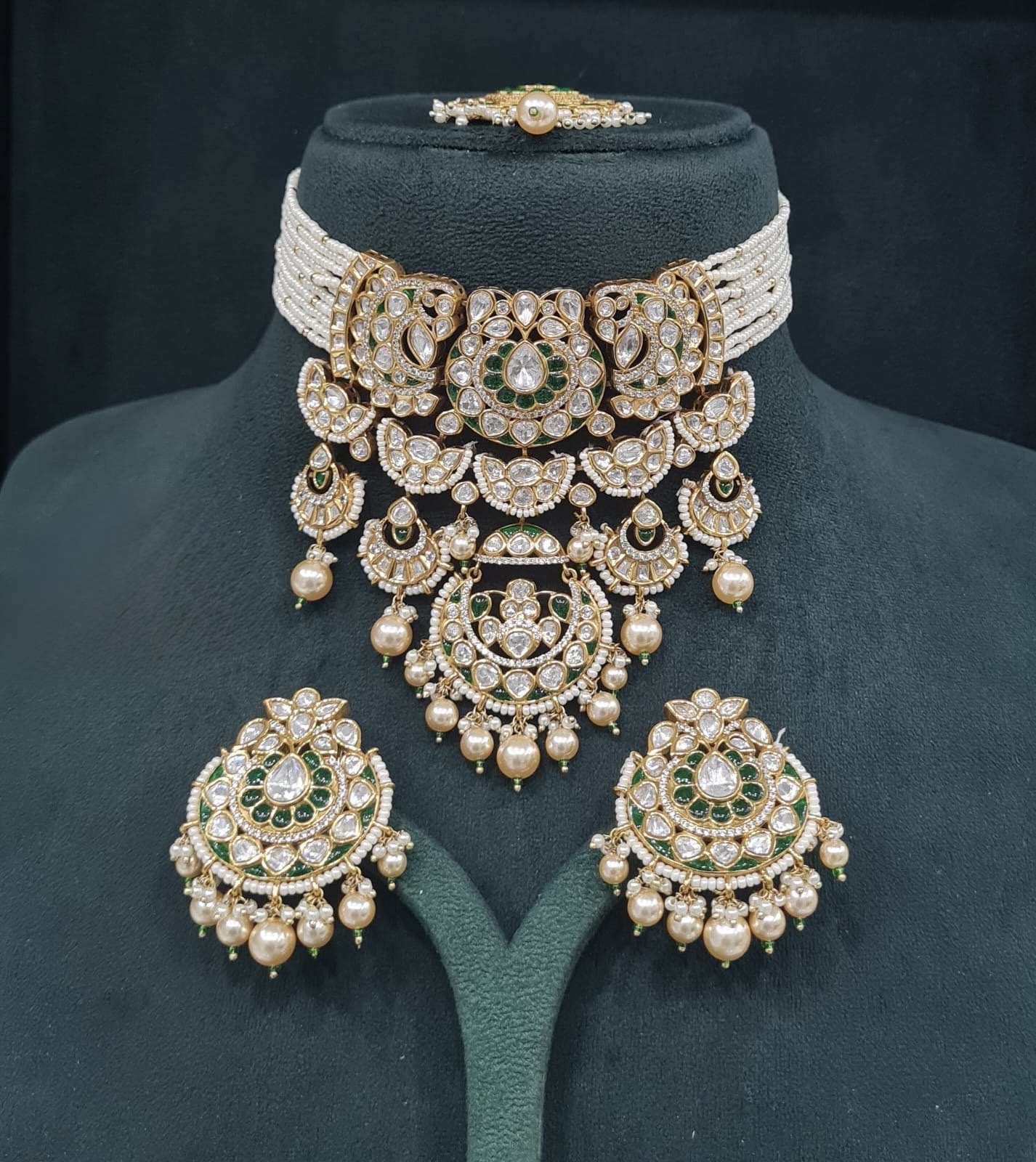 Kundan Necklace 02263 - 5