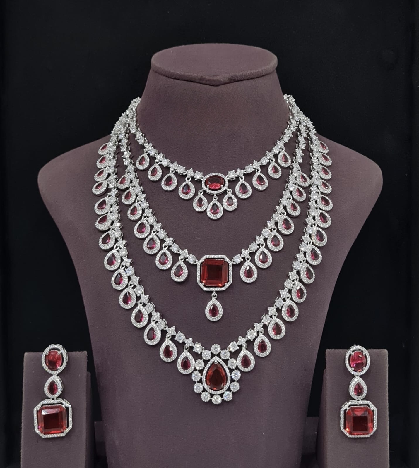Cz Necklace 11427 - 5