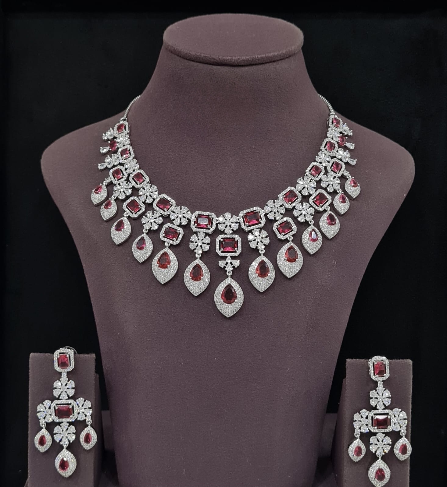 Cz Necklace 11649 - 3