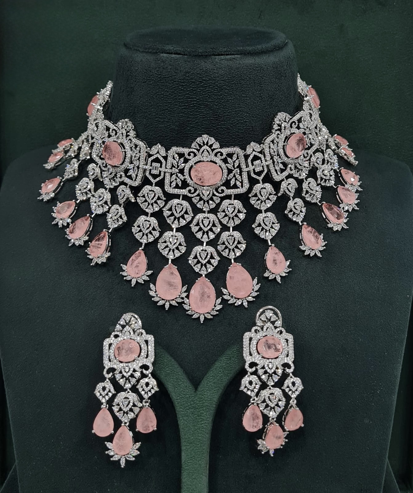 Cz Bride Set 10378 - 3