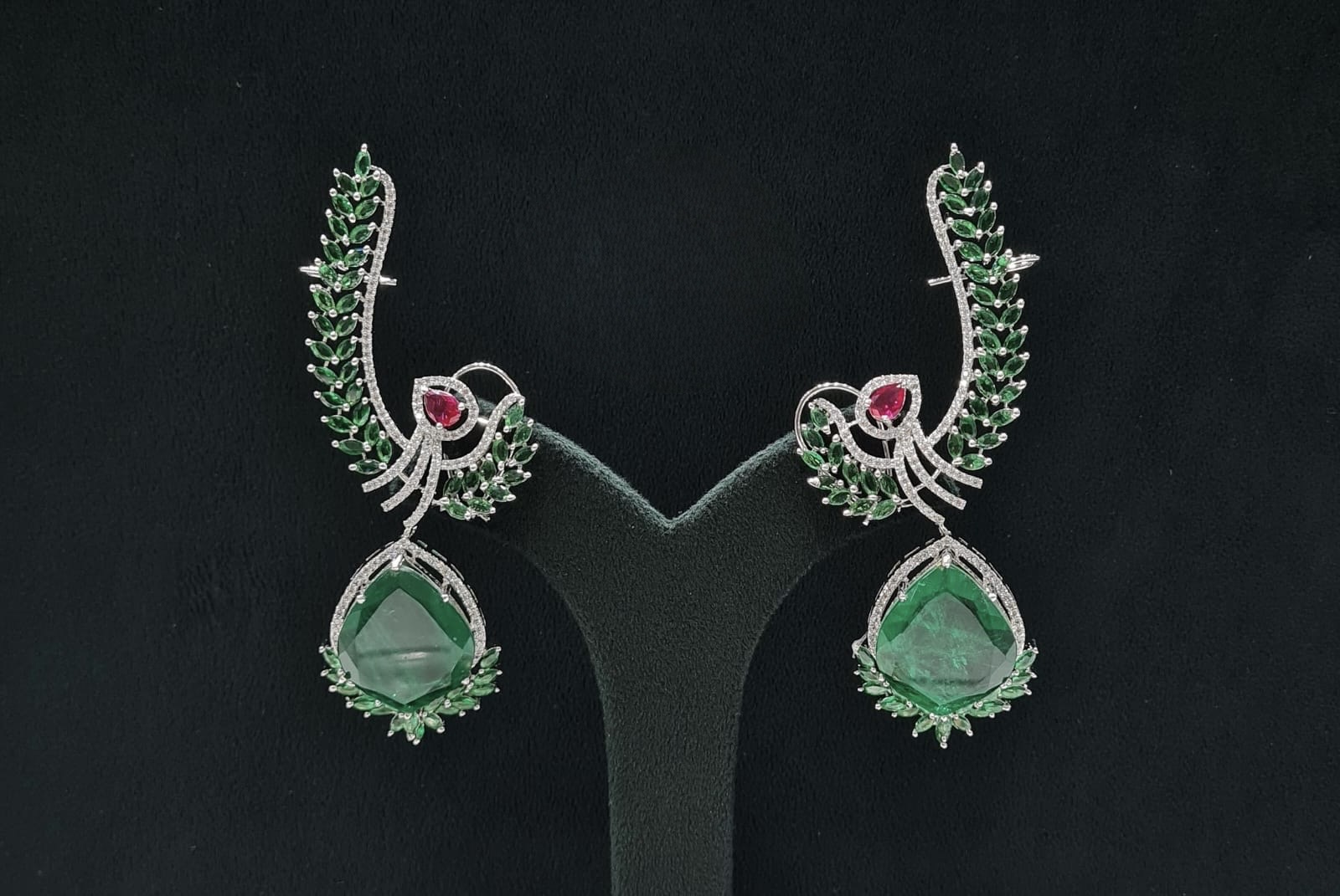 Cz Doublet Earcuff 08126 - 11