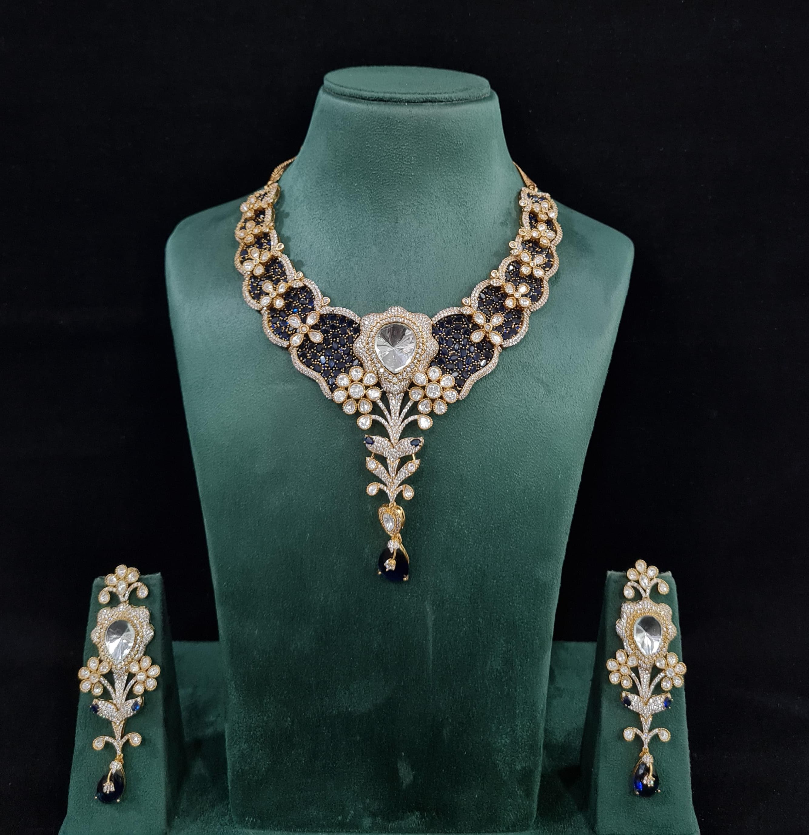 Kundan Bride set 02585 - 5