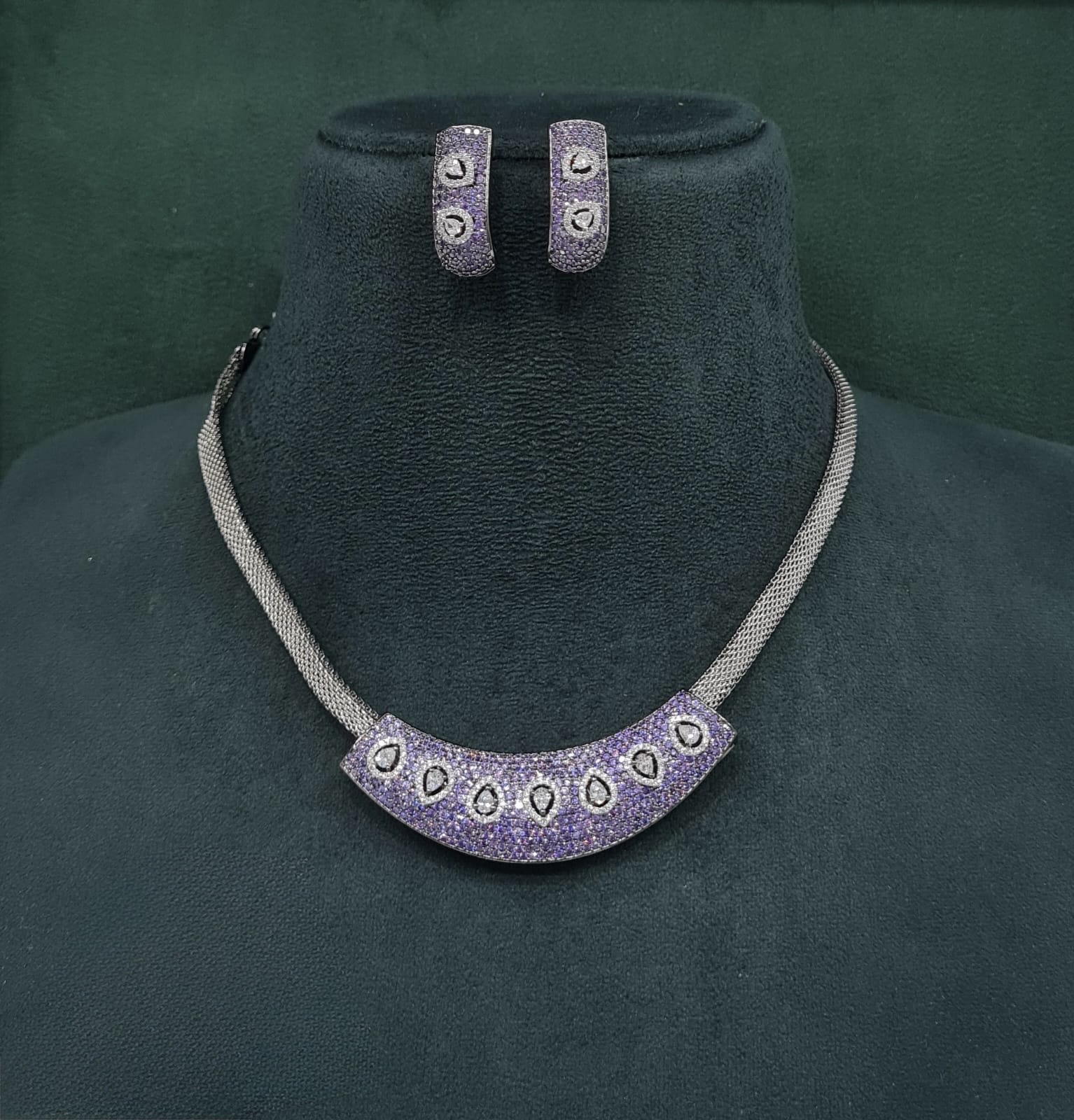 Cz Necklace 10107 - 3