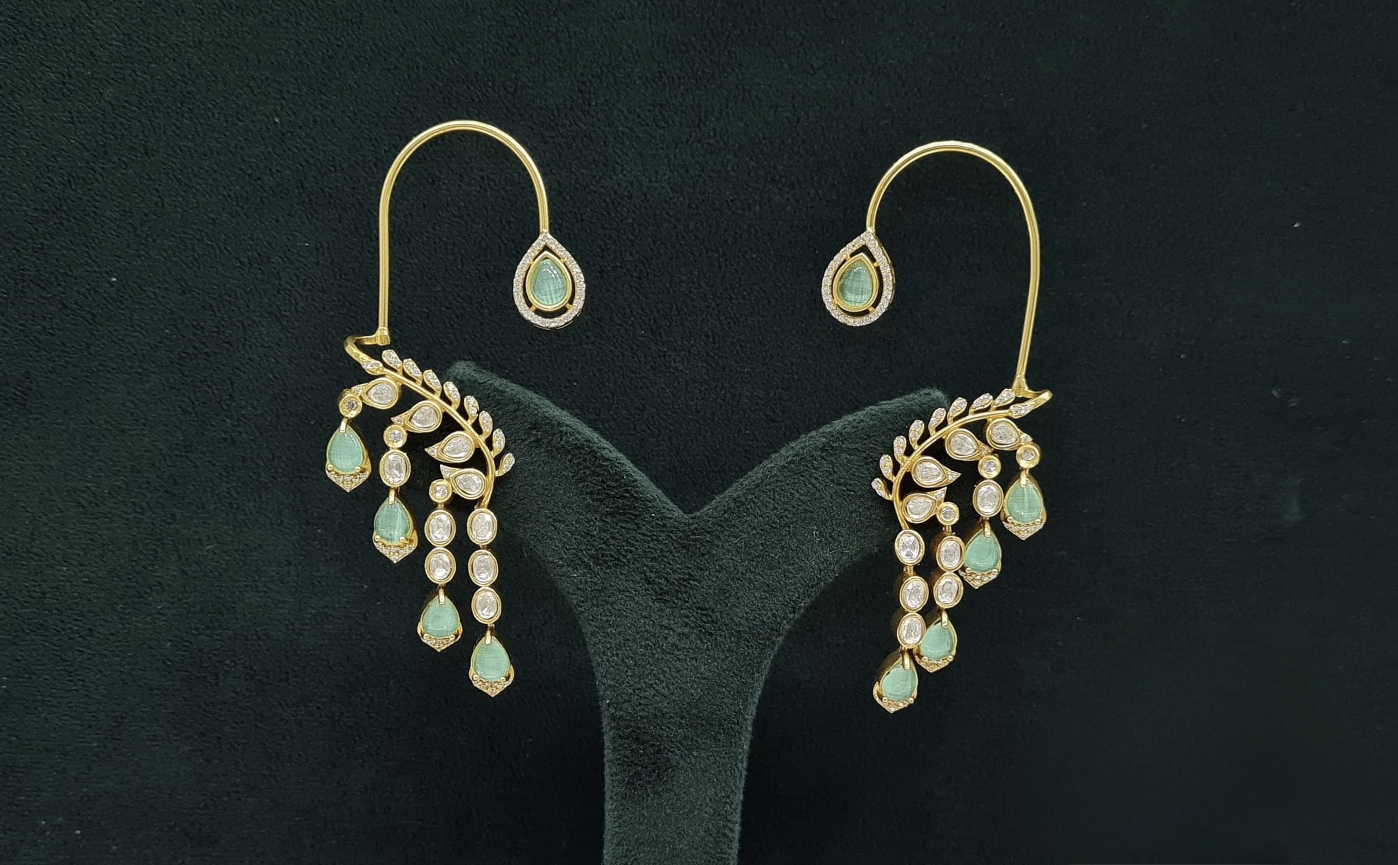 Moissanite Earcuff 08563 - 7