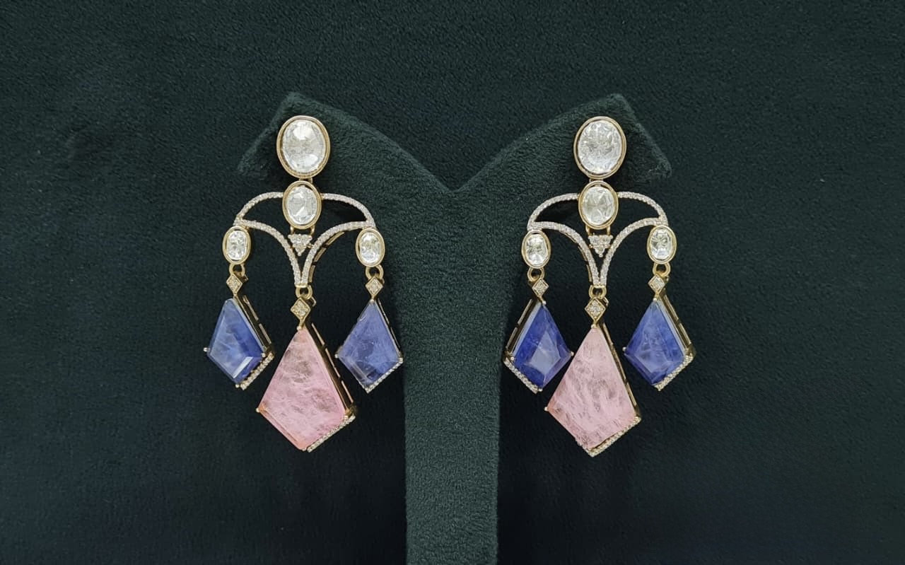 Moissanite Earrings 08901 - 7