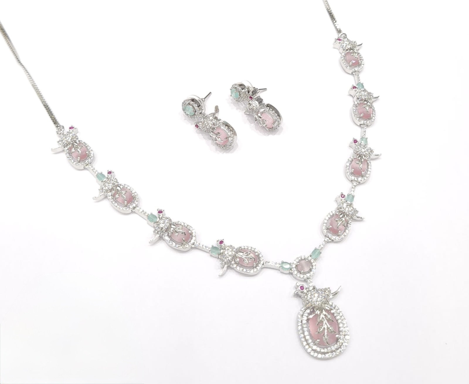 Cz Necklace 11110 - 4