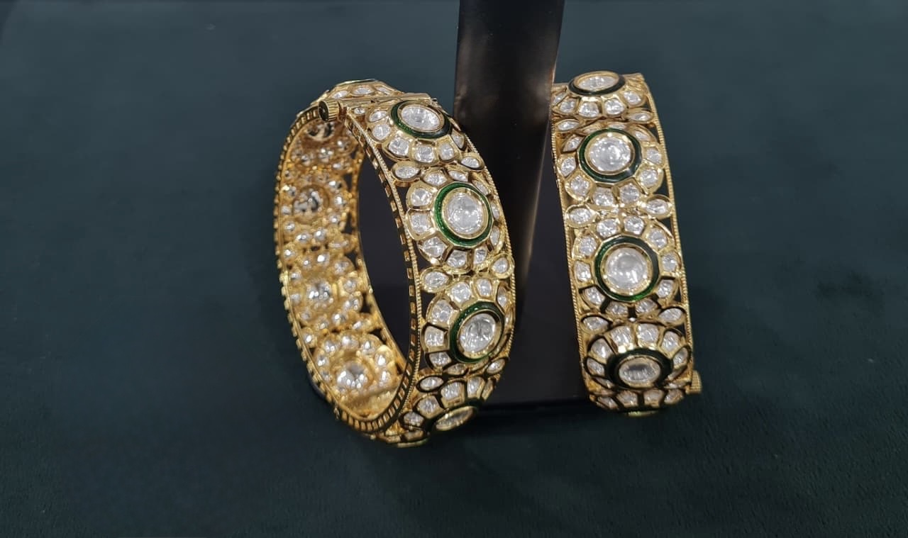Kundan Bangles 00416