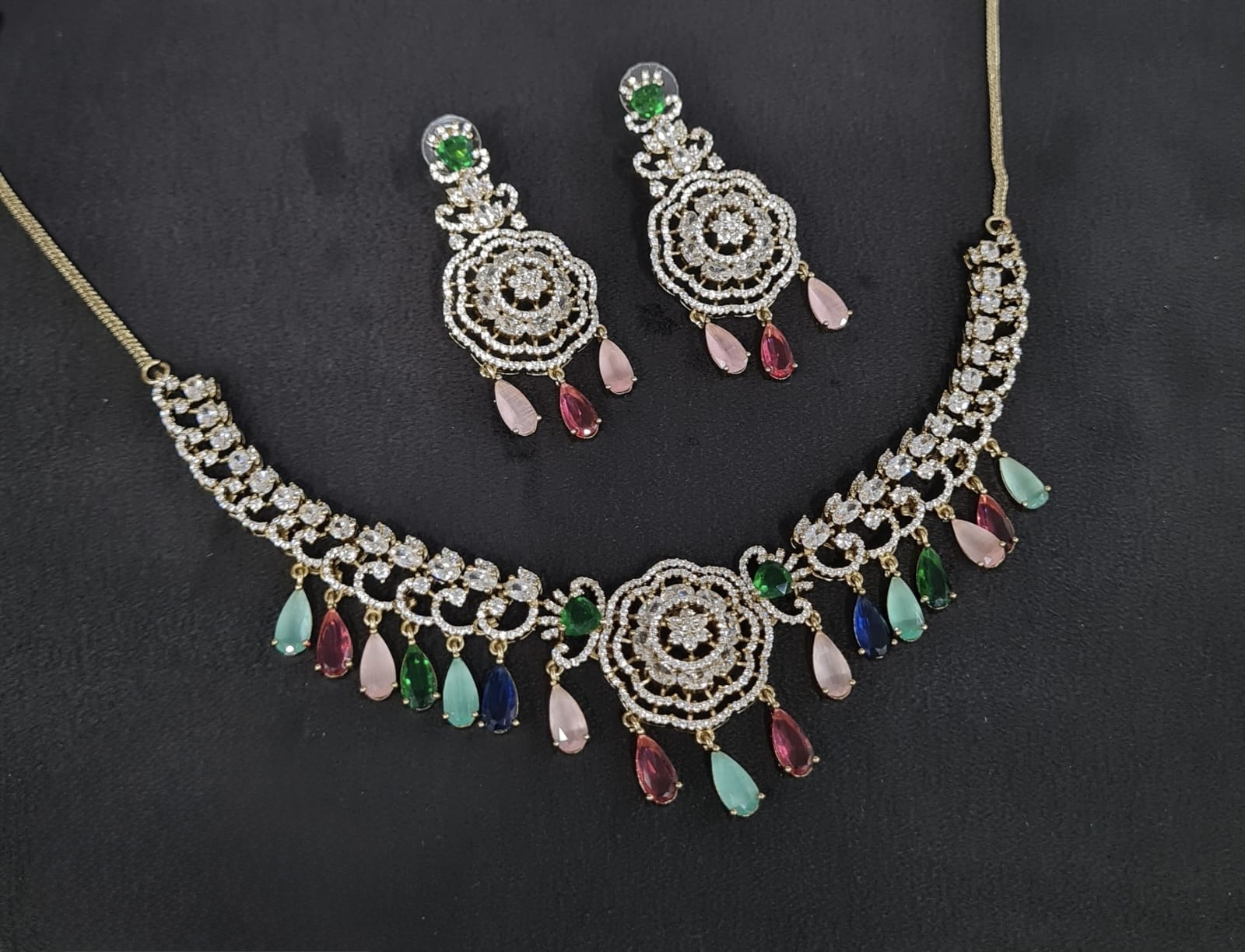 Cz Necklace 10974 - 10