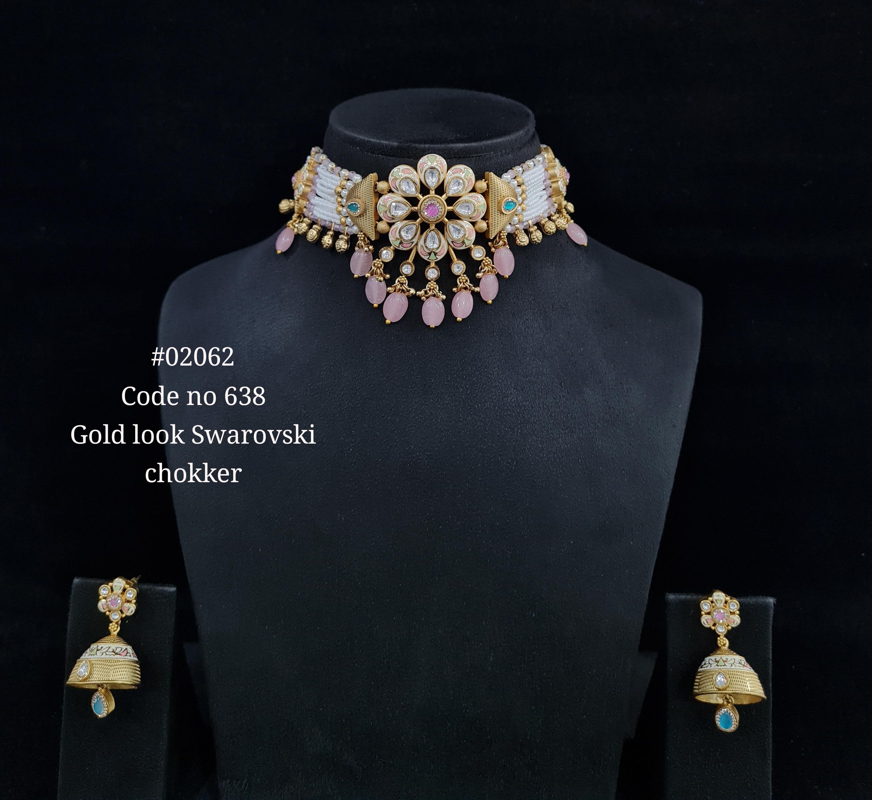 Kundan PP Choker 02062 - 5