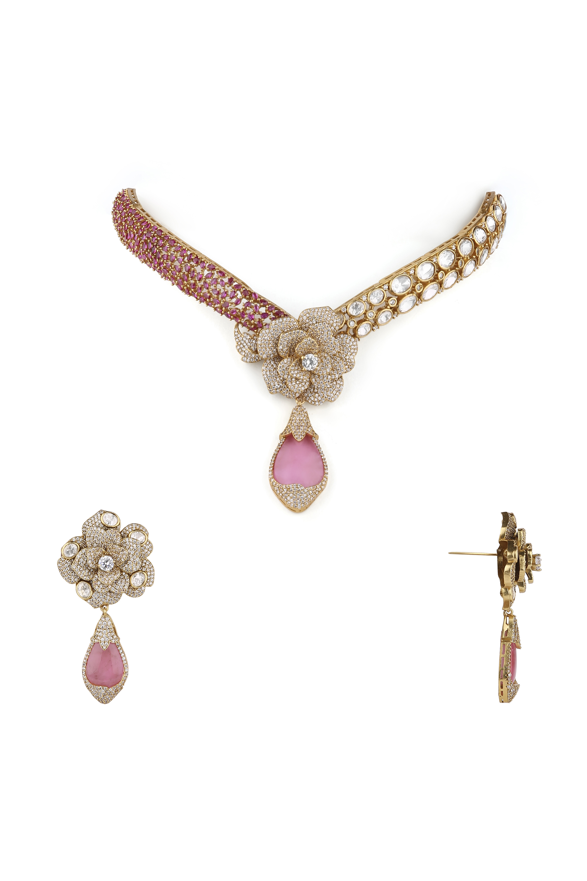 Kundan Necklace 08217