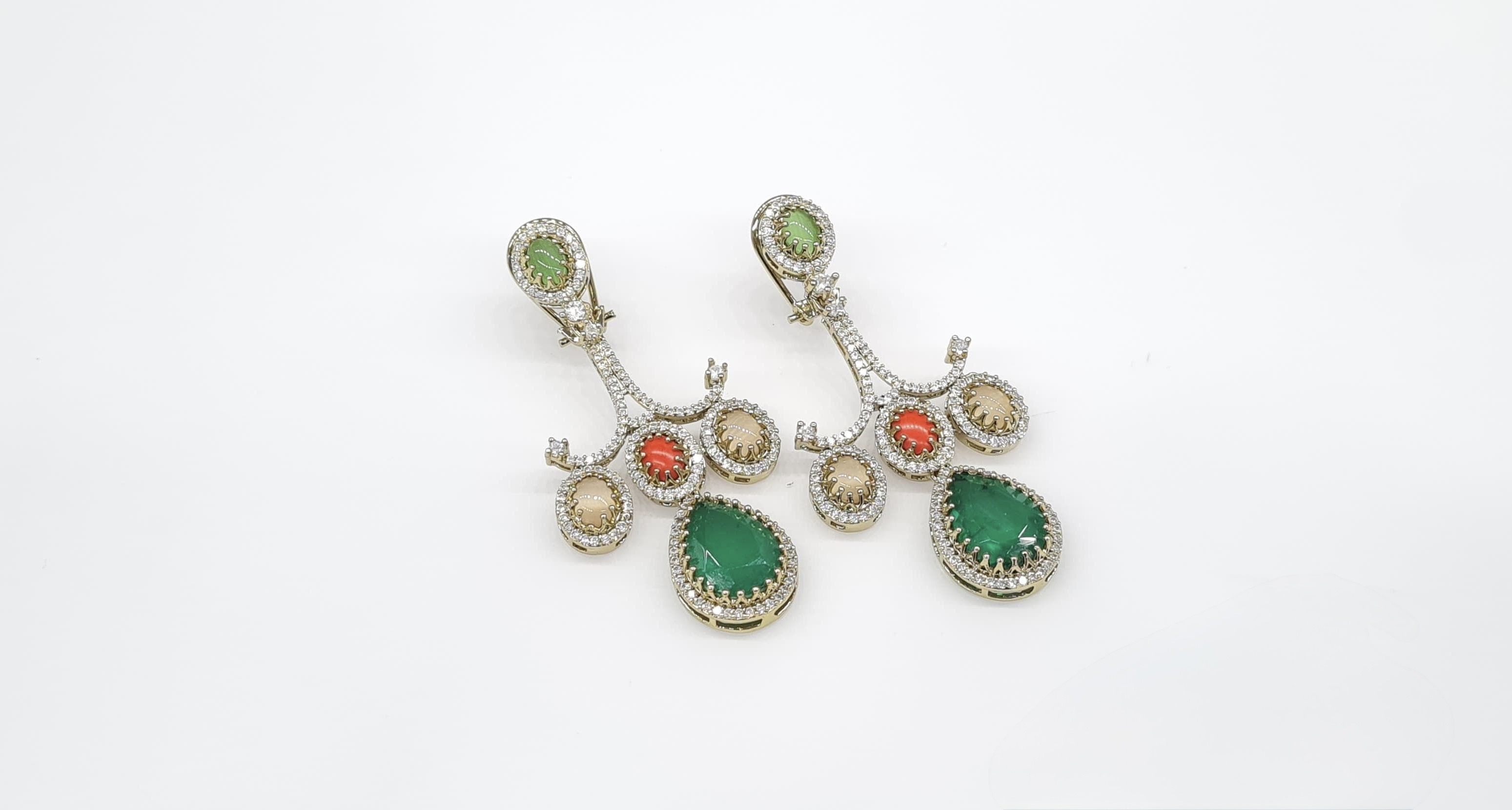 Sabyasachi Earrings 09287 - 3