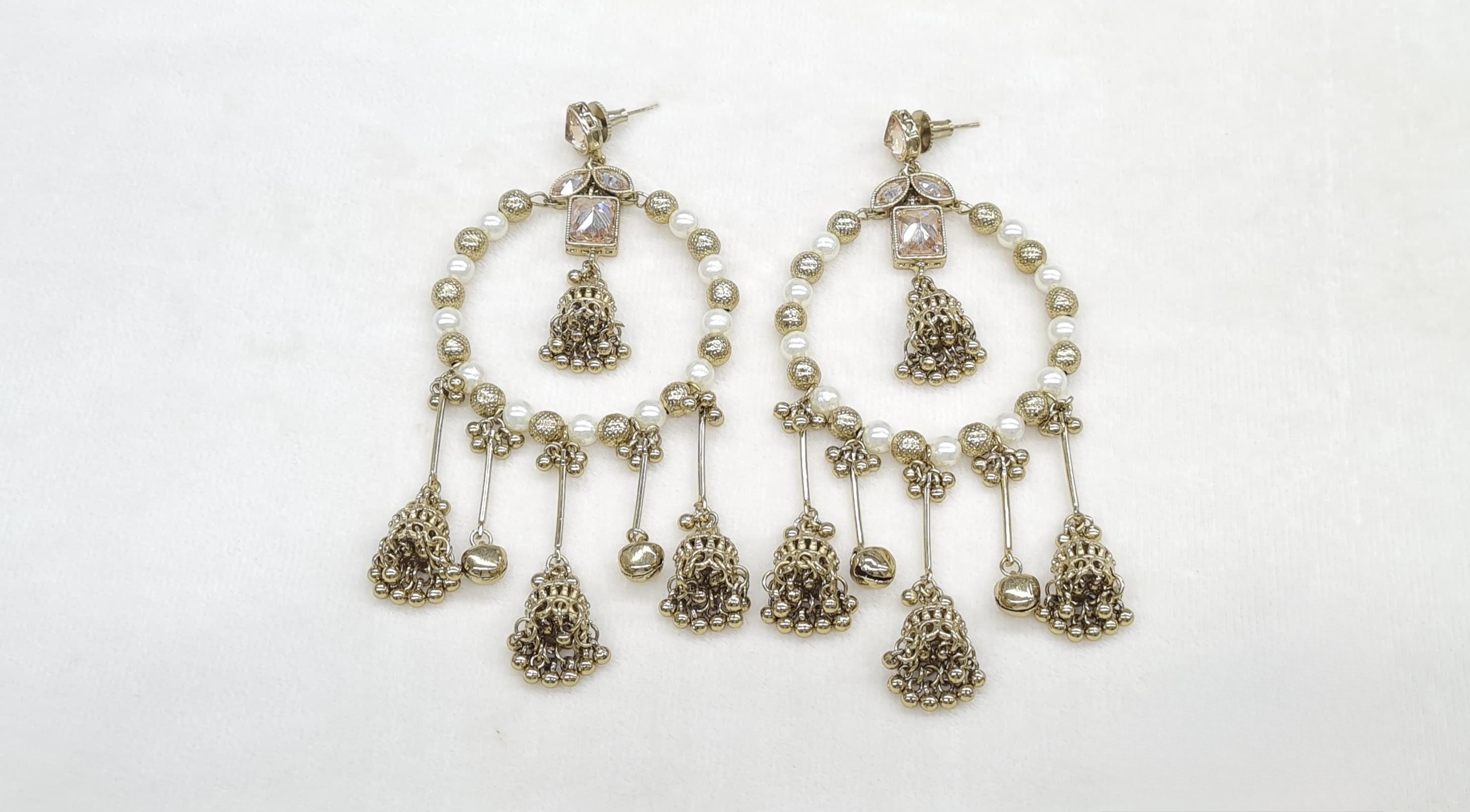 Mehendi Earrings 09537 - 7