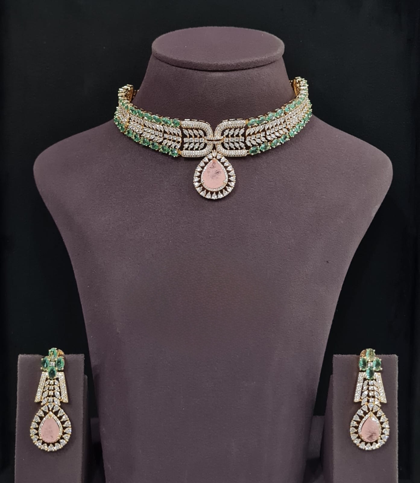 Cz Necklace 11204 - 5