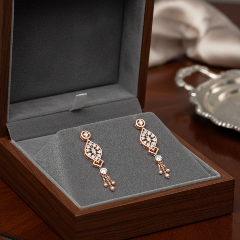 Diamora Flow Dangler Earrings