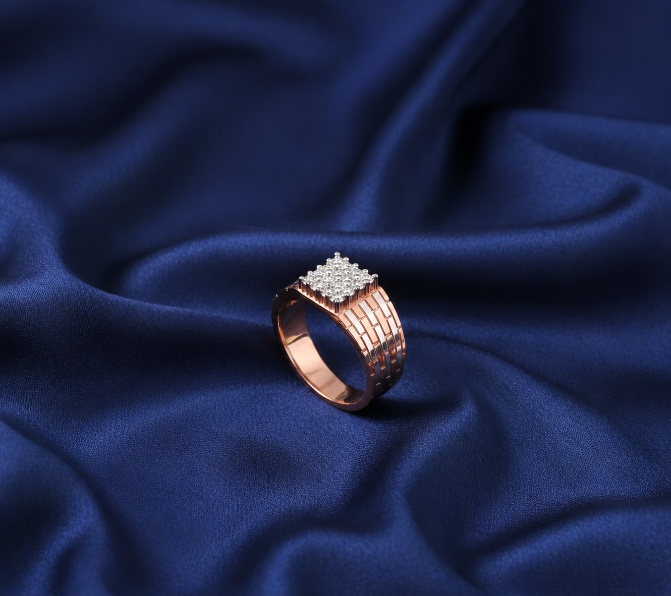 Distinguished Prime Diamond Gents Ring