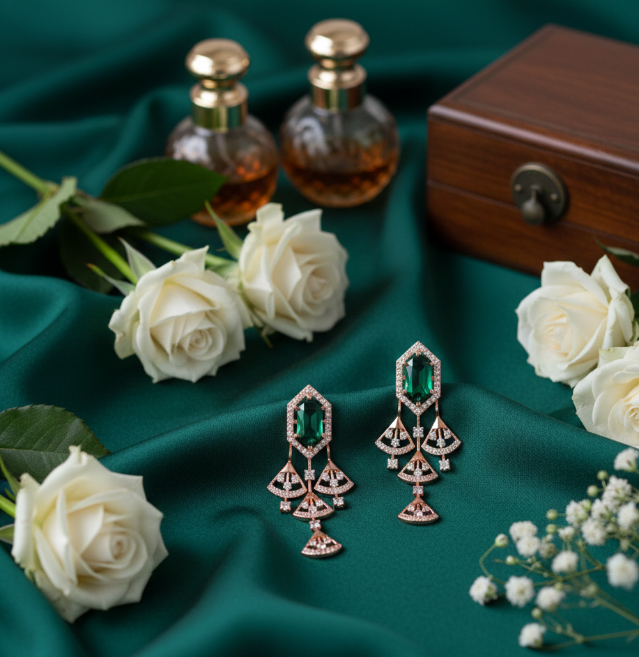 Brightfall Diamond Danglers - 3