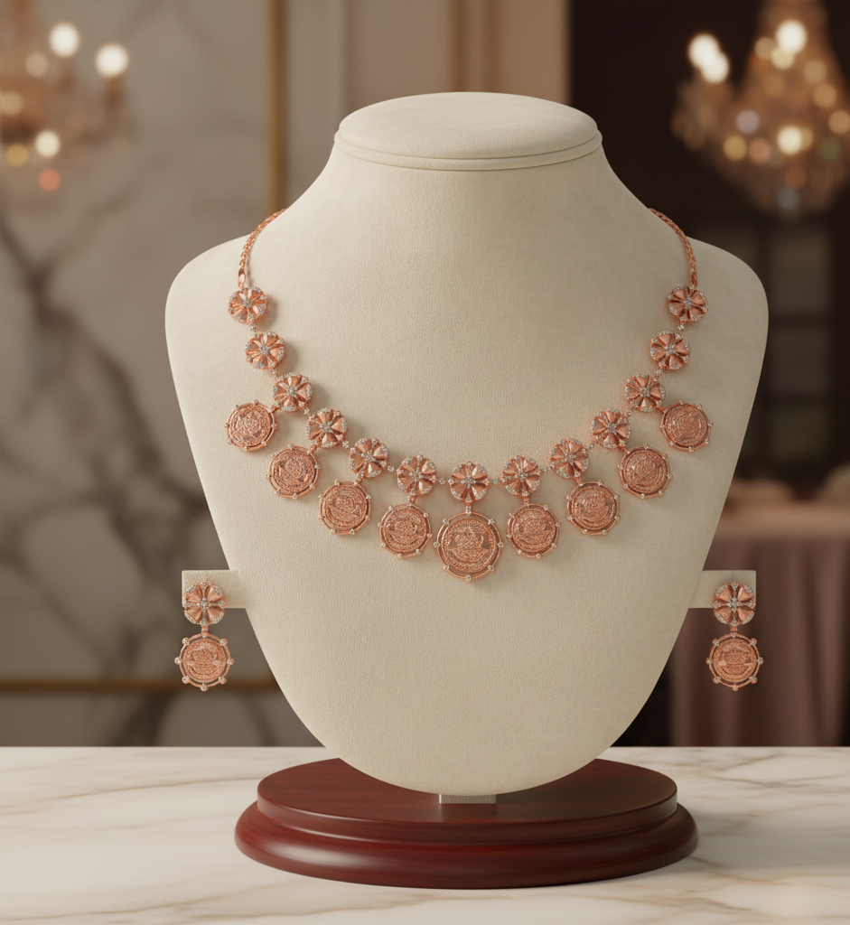 True Sparkle Diamond Necklace for Wedding Looks