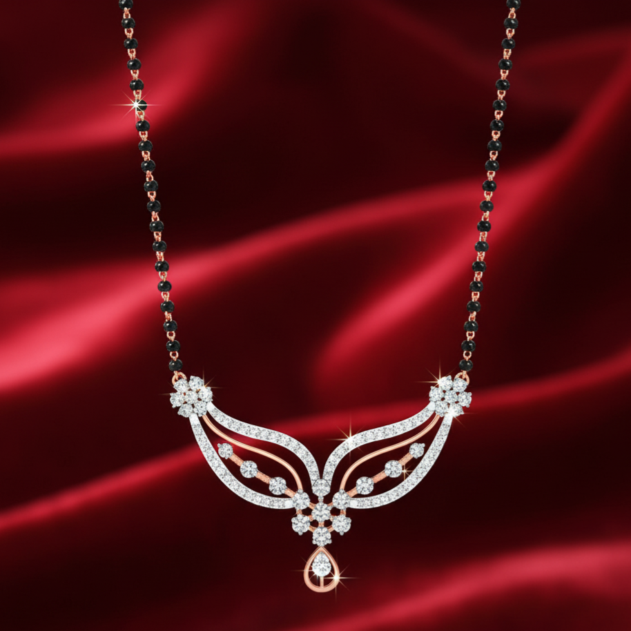 Traditional Shine Gold Diamond Tanmaniya