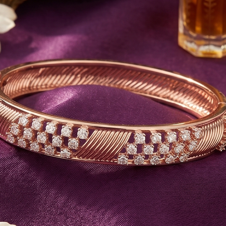 Diamond Crown Bangles