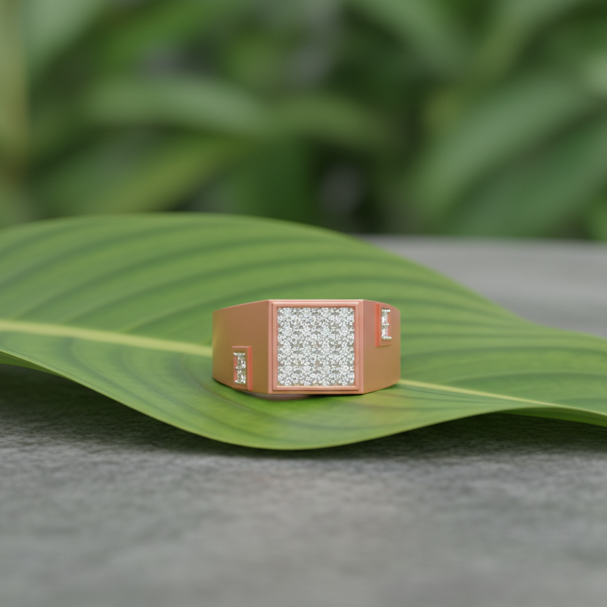 Elite Authority Diamond Gents Ring