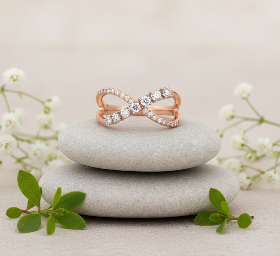 Infinity Diamond Ring
