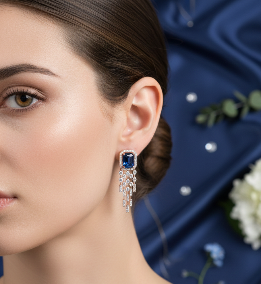 Frostine Diamond Danglers - 3
