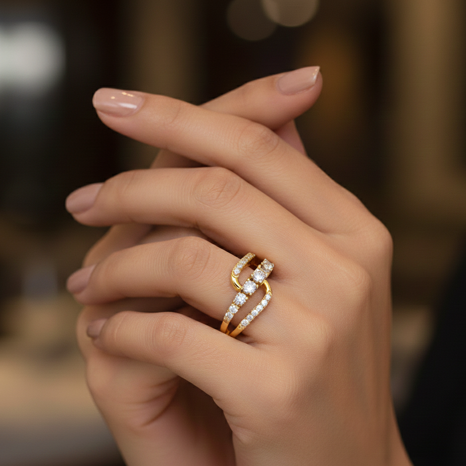 Regal Grace Ivy Diamond Ring - 3